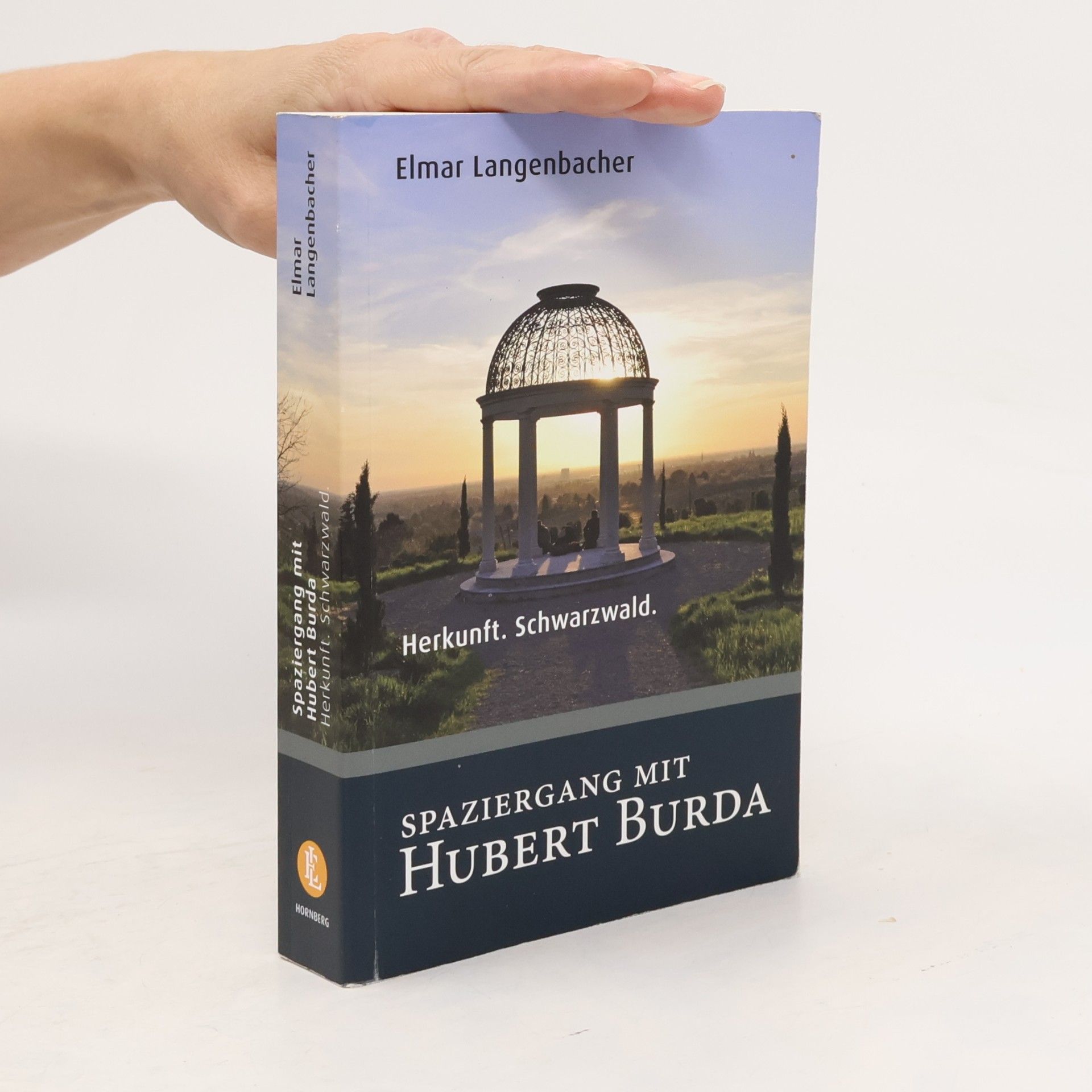 Spaziergang mit Hubert Burda