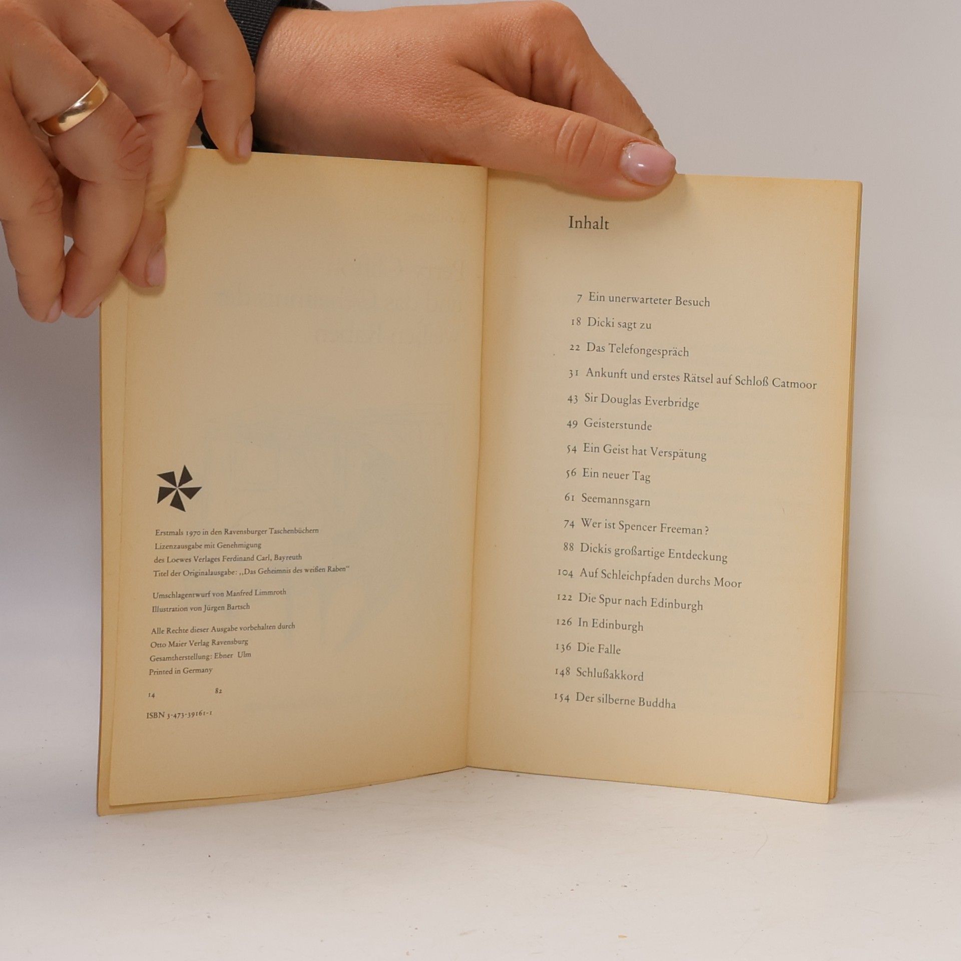 Wolfgang Ecke Perry Clifton und das Geheimnis der weißen Raben