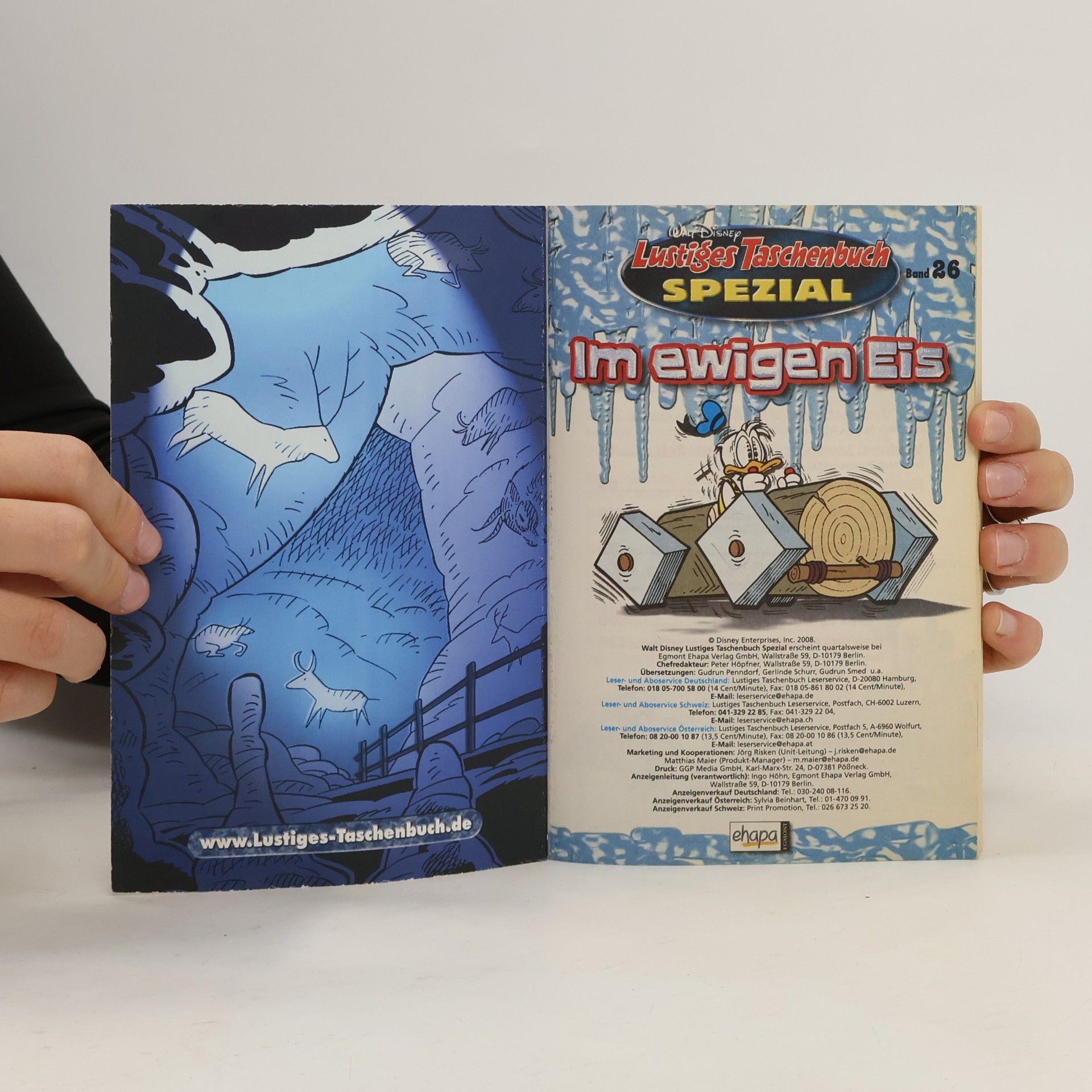 Walt Disney Lustiges Taschenbuch Spezial 26. Im ewigen Eis
