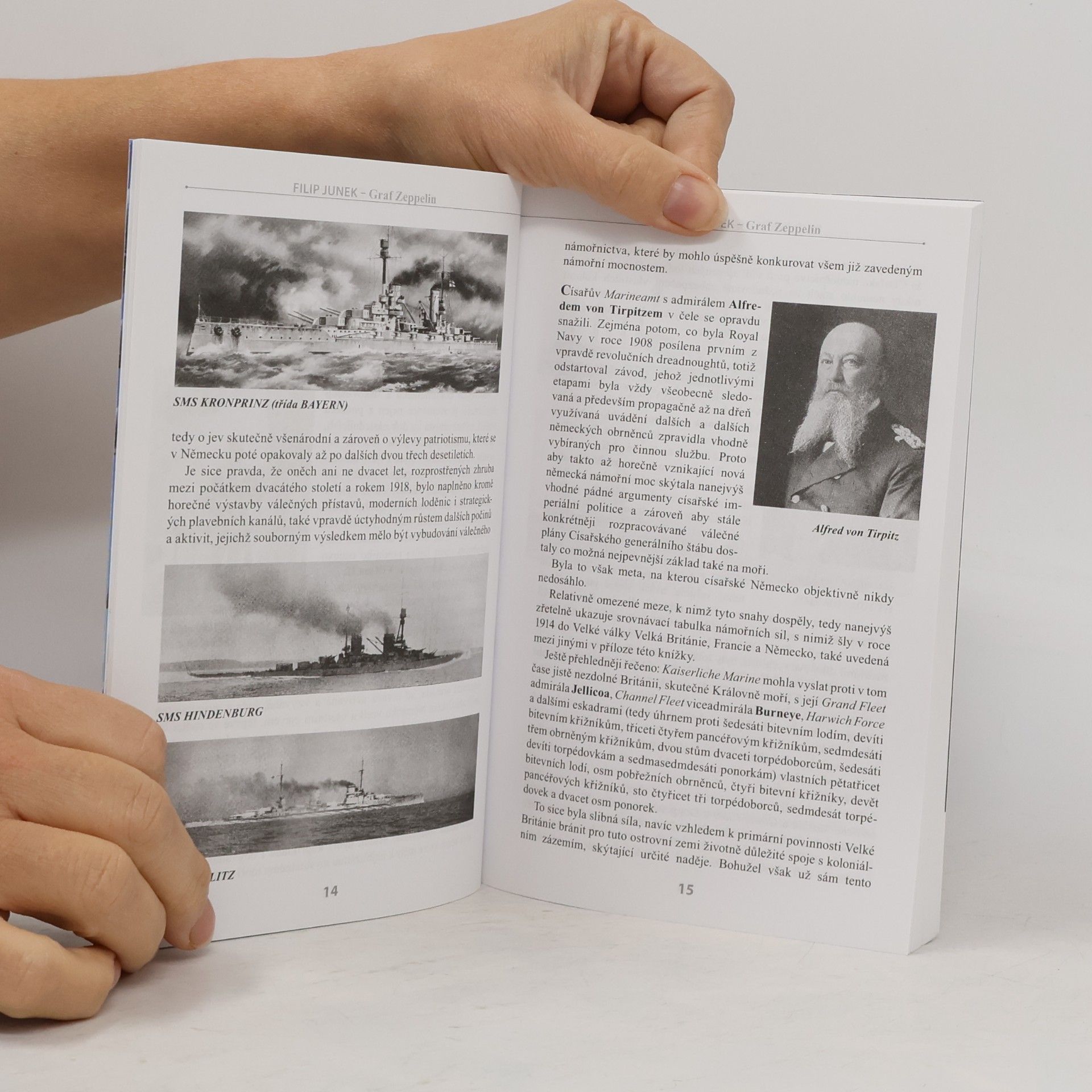 Filip Junek Graf Zeppelin : neznámý gigant, který nikdy nebojoval