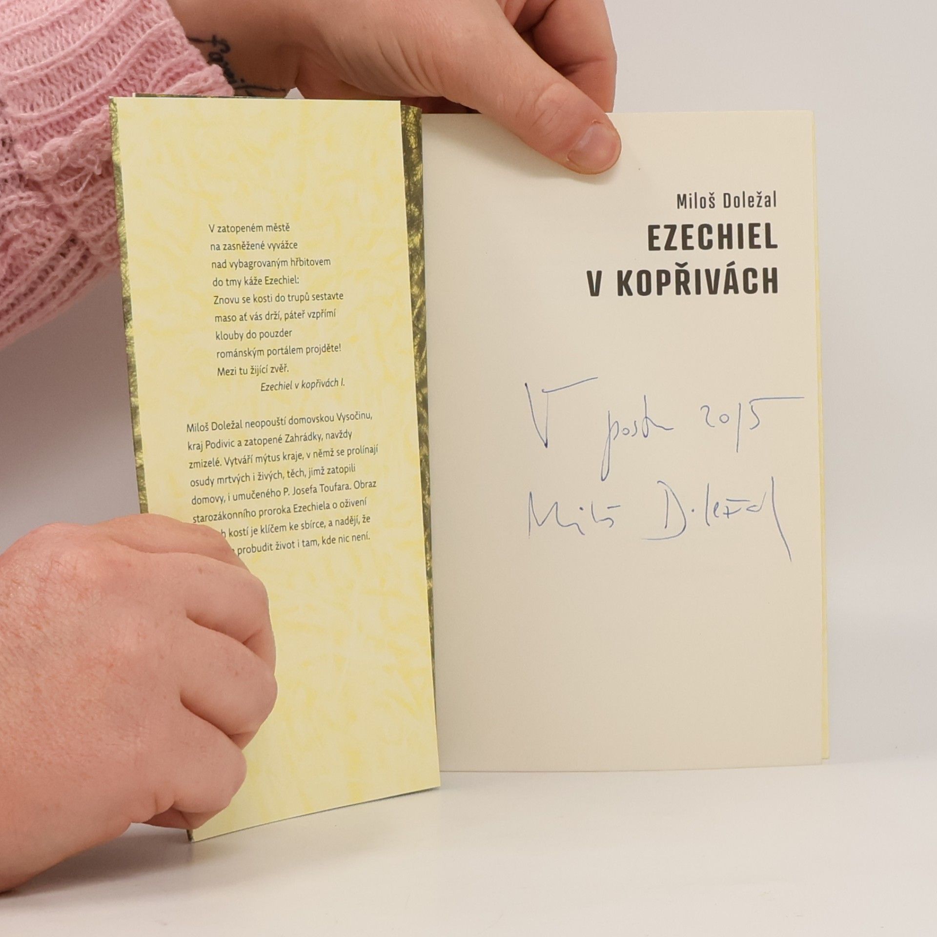 Miloš Doležal Ezechiel v kopřivách