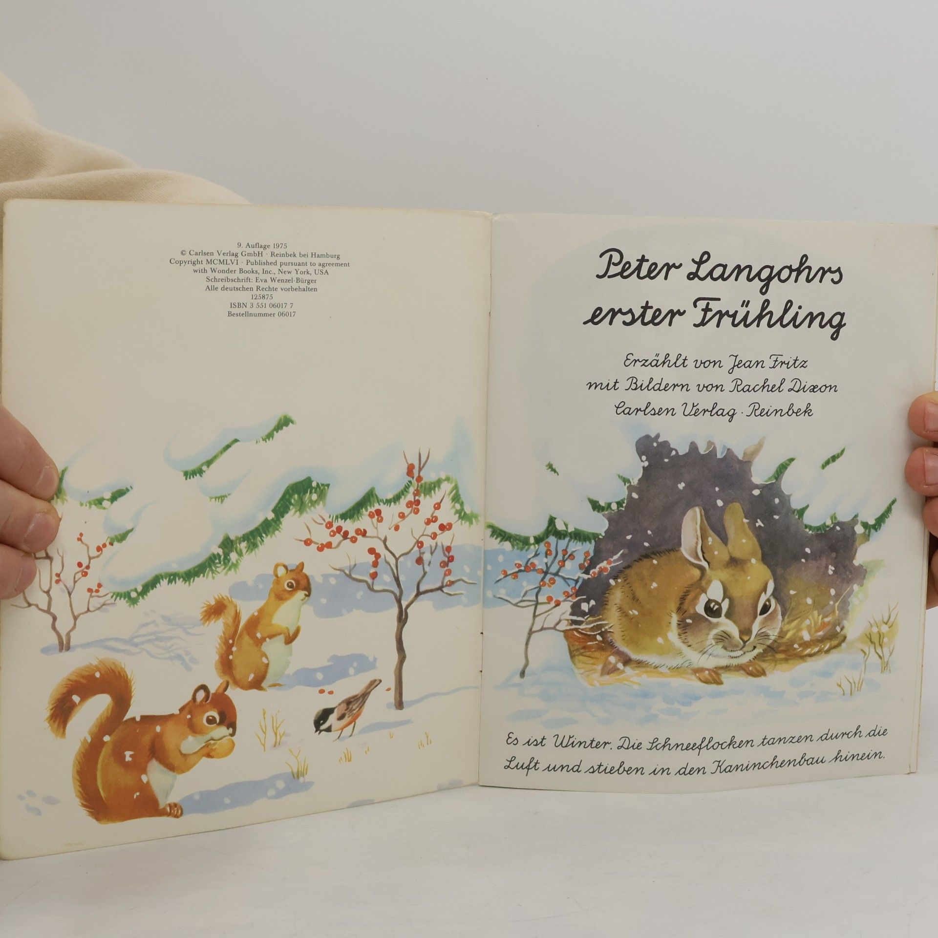 Jean Fritz Ein Wunder Buch - 17: Peter Langohrs erster Frühling
