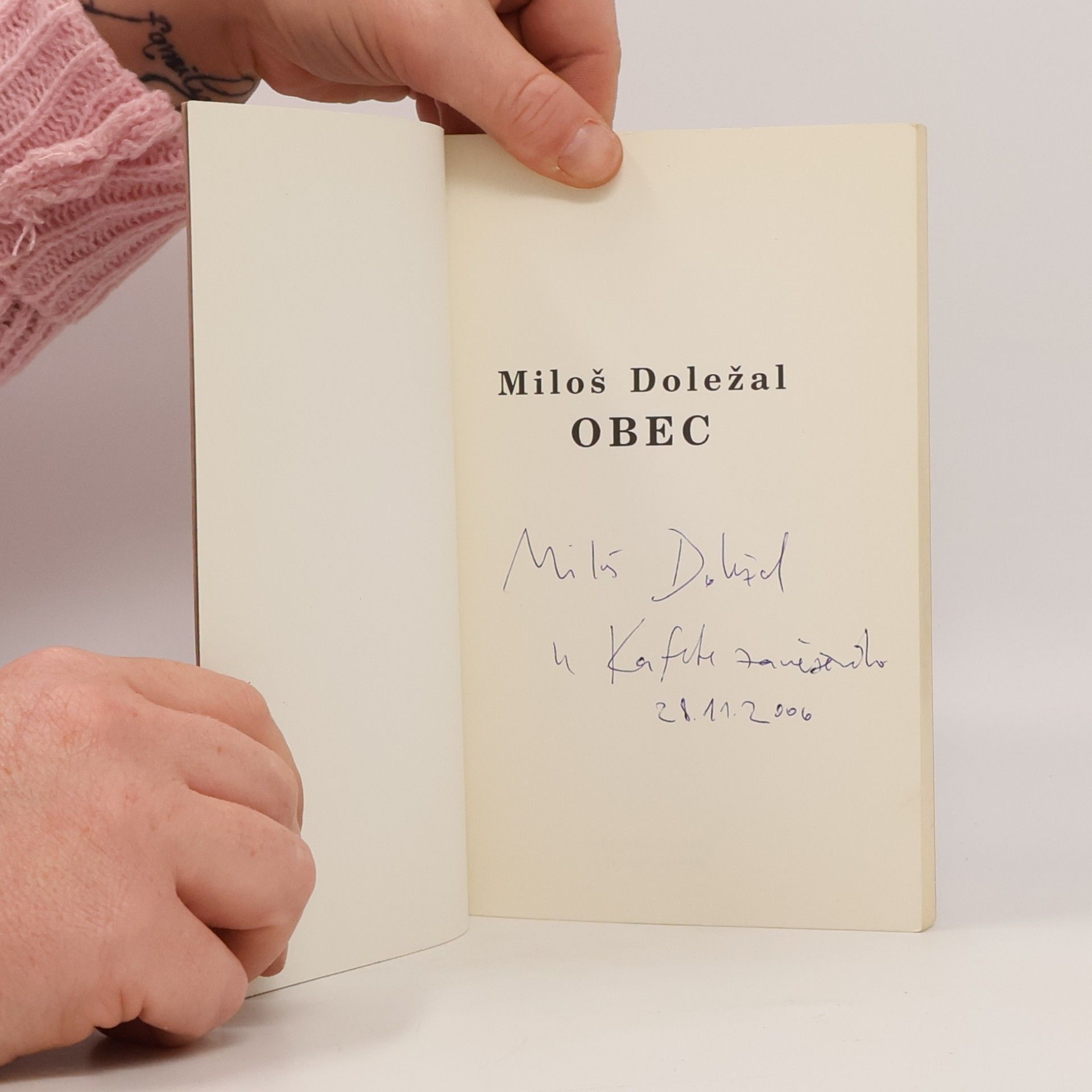 Miloš Doležal Obec