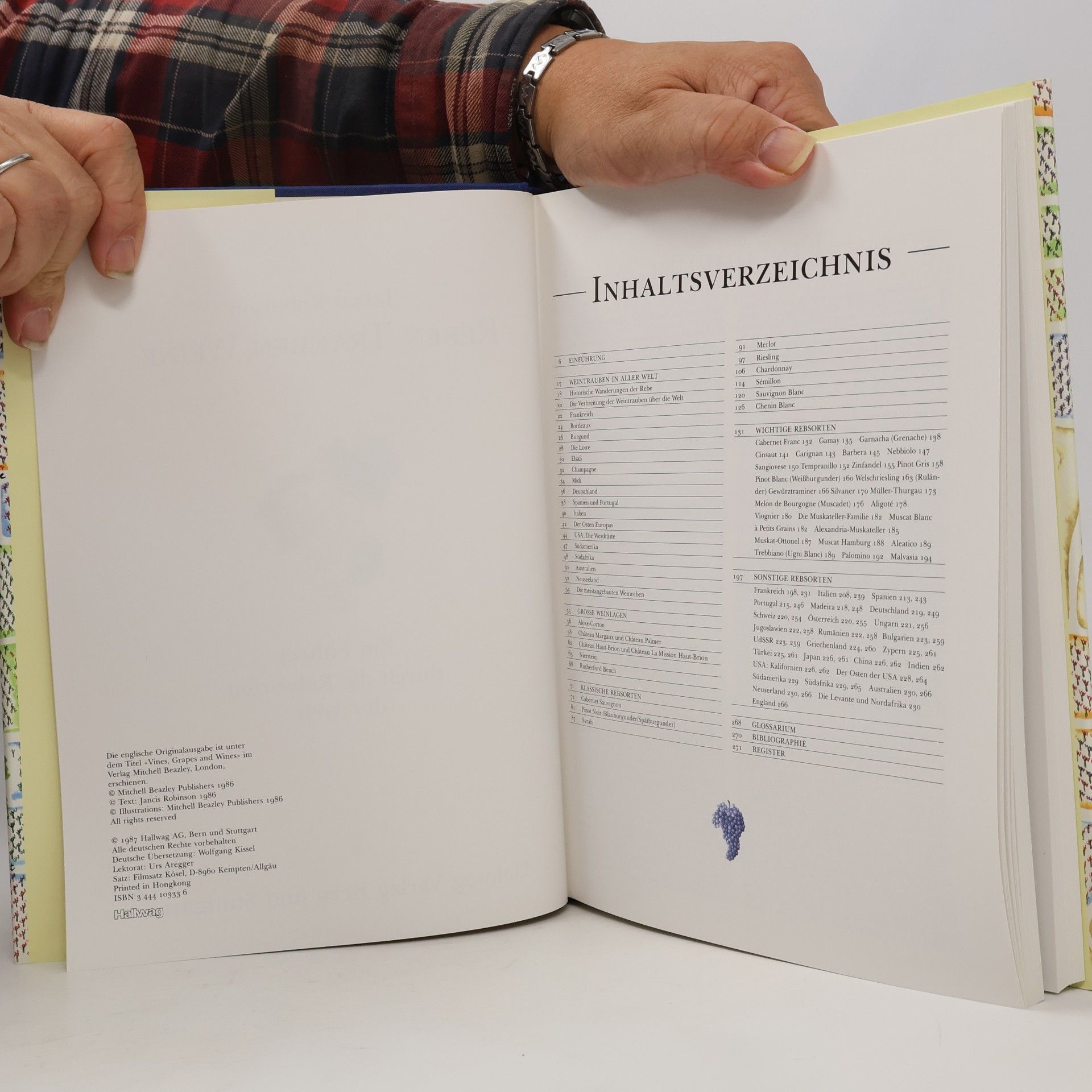 Jancis Robinson Reben, Trauben, Weine