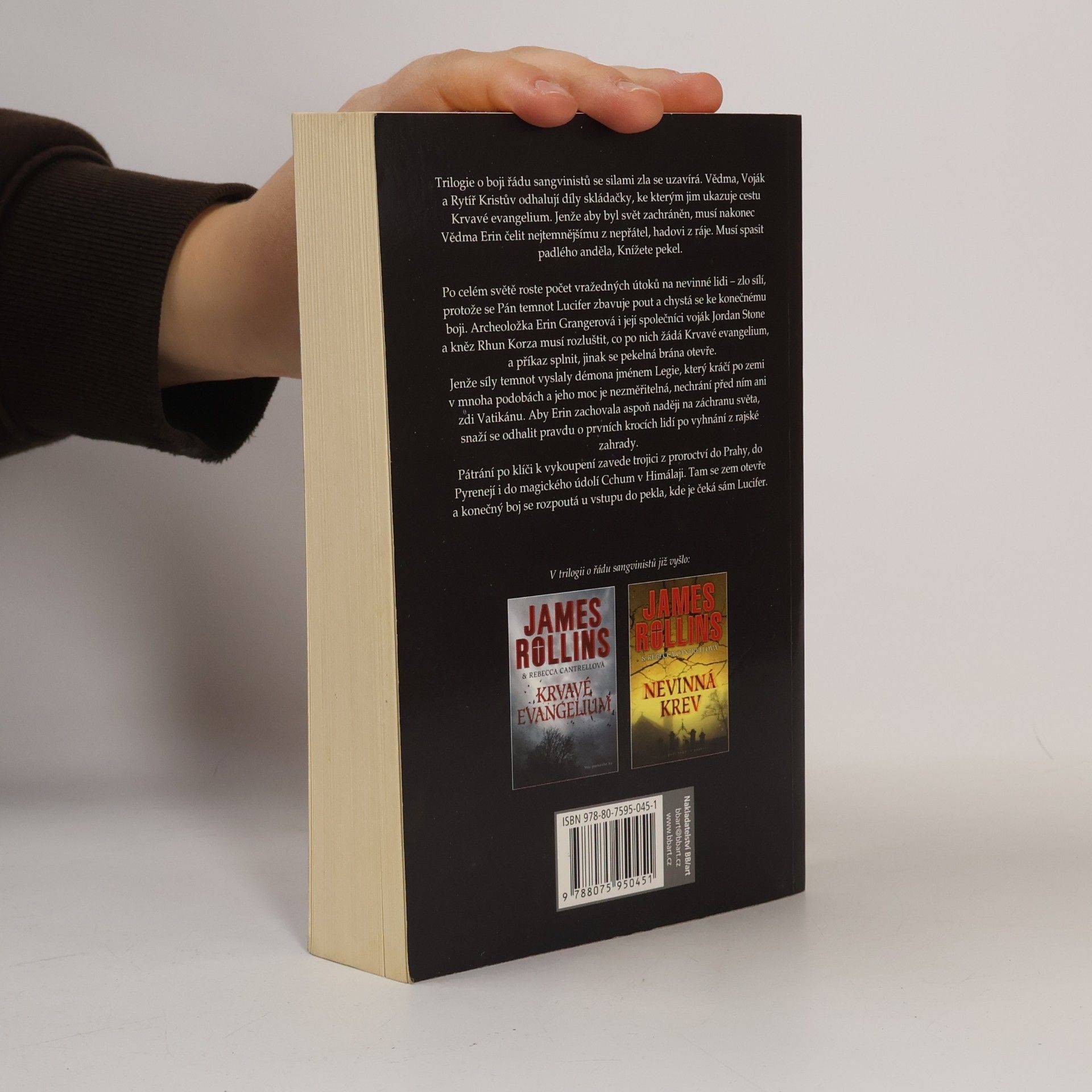 James Rollins Pekelná krev