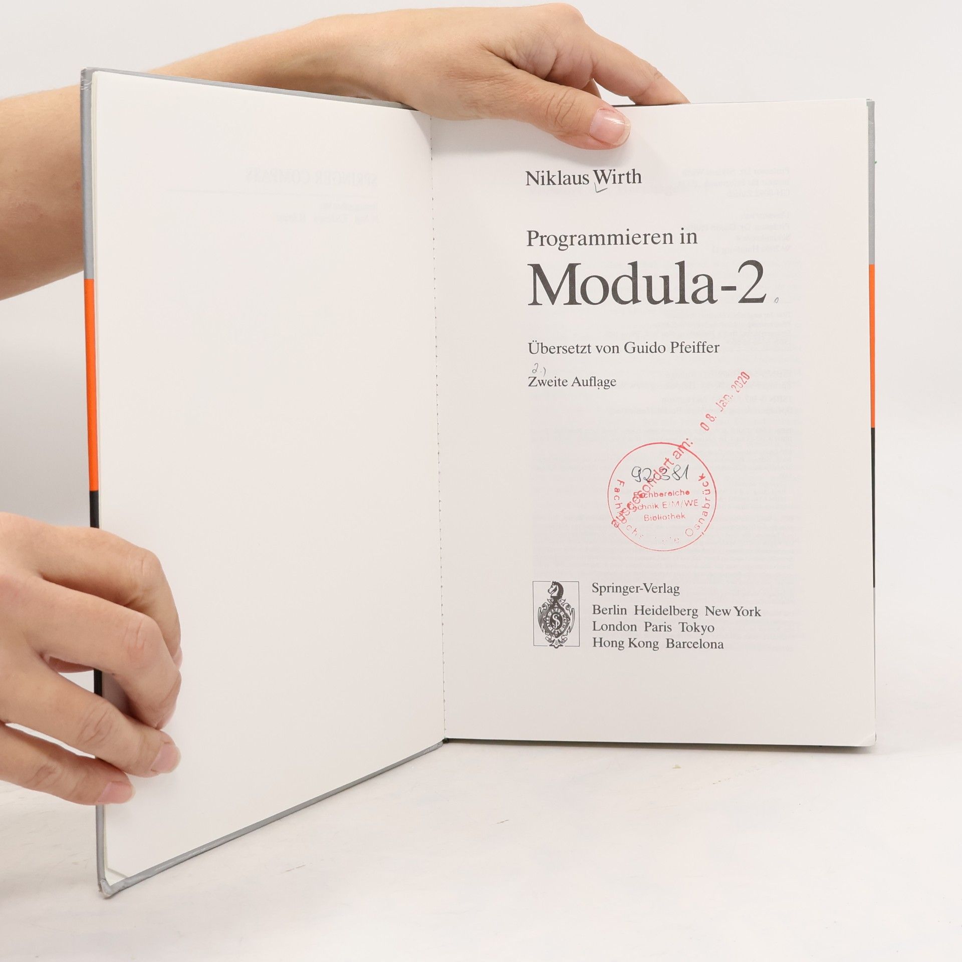 Guido Pfeiffer Niklaus Wirth Programmieren in Modula-2 (Springer Compass)