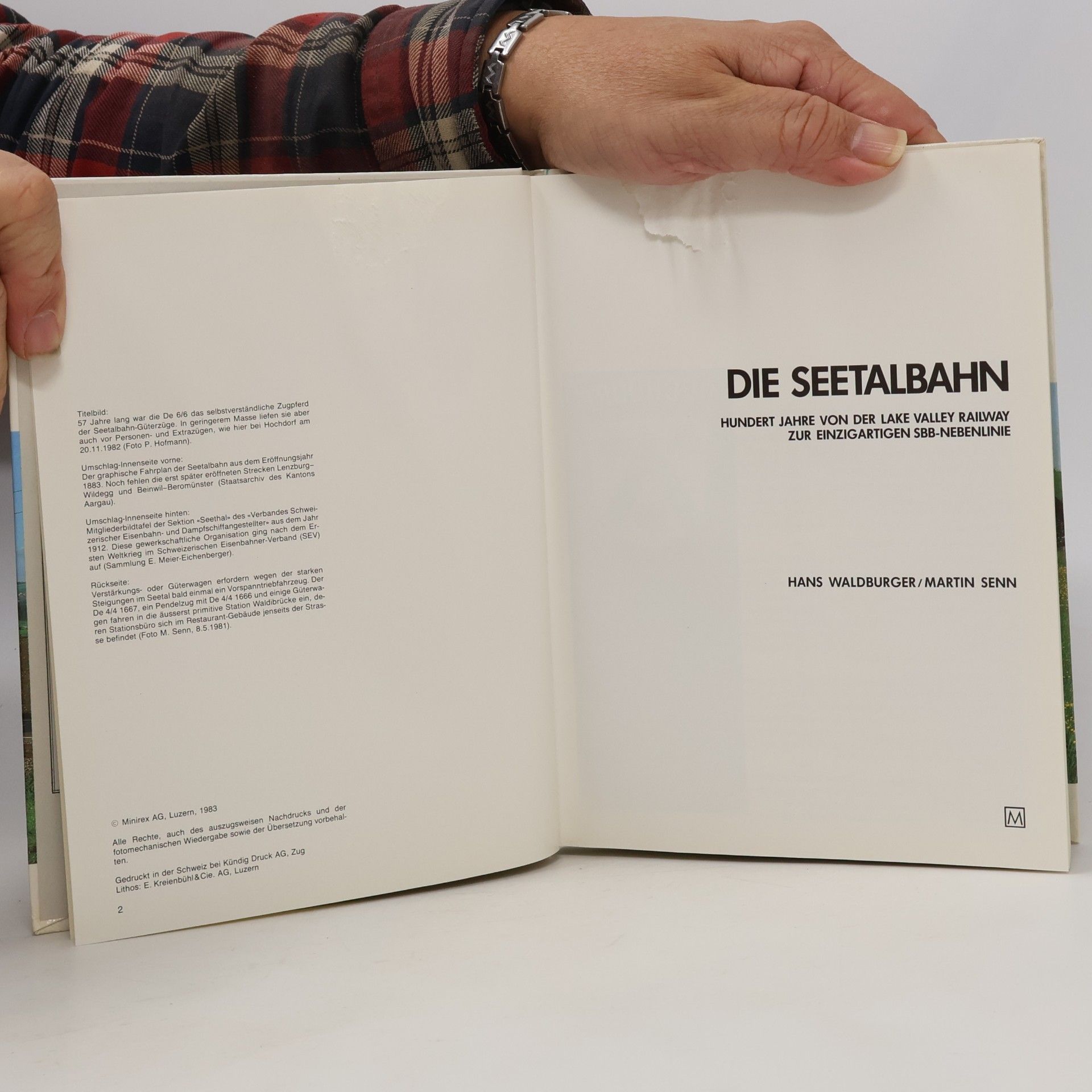 Hans Waldburger Die Seetalbahn