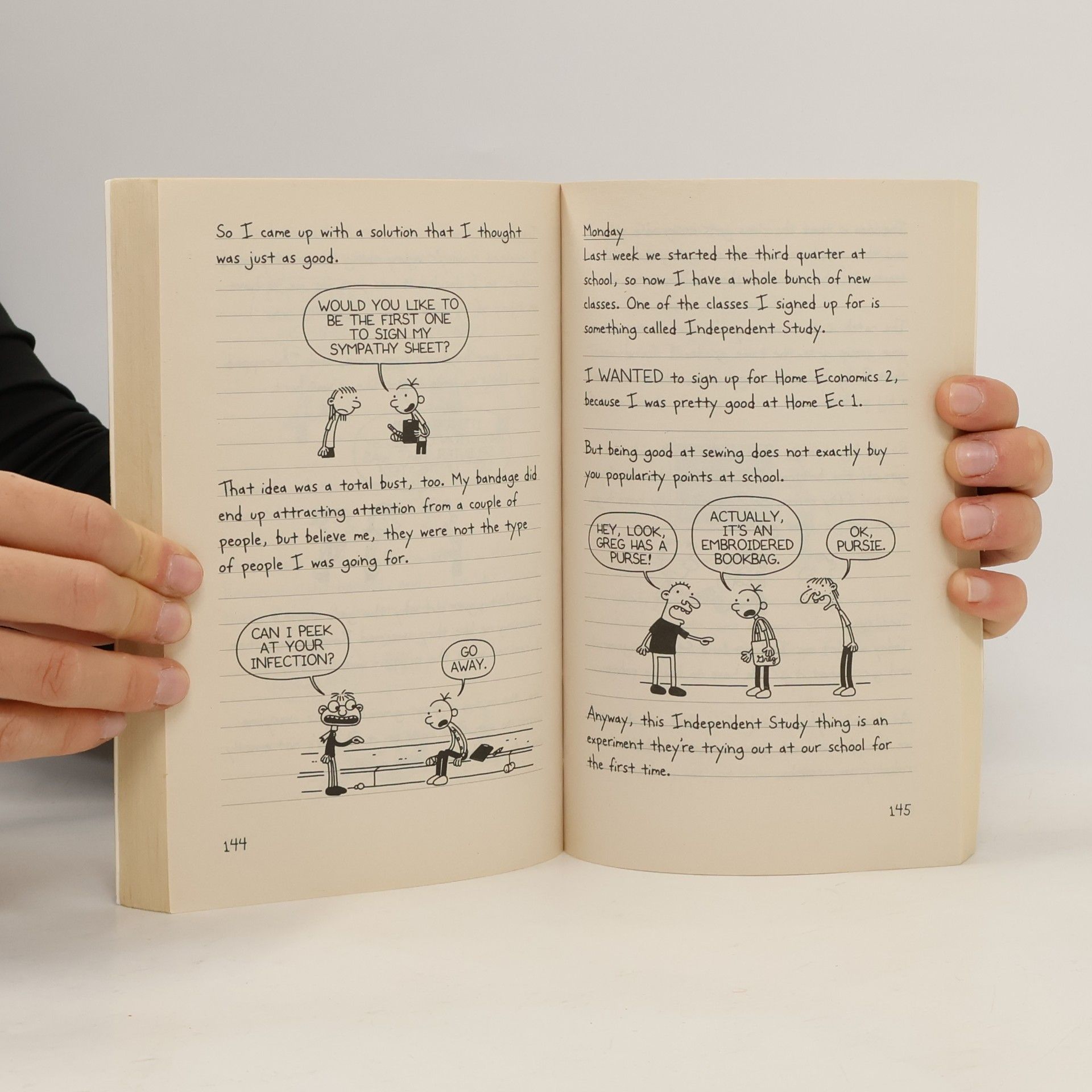Jeff Kinney Diary of a Wimpy Kid 1