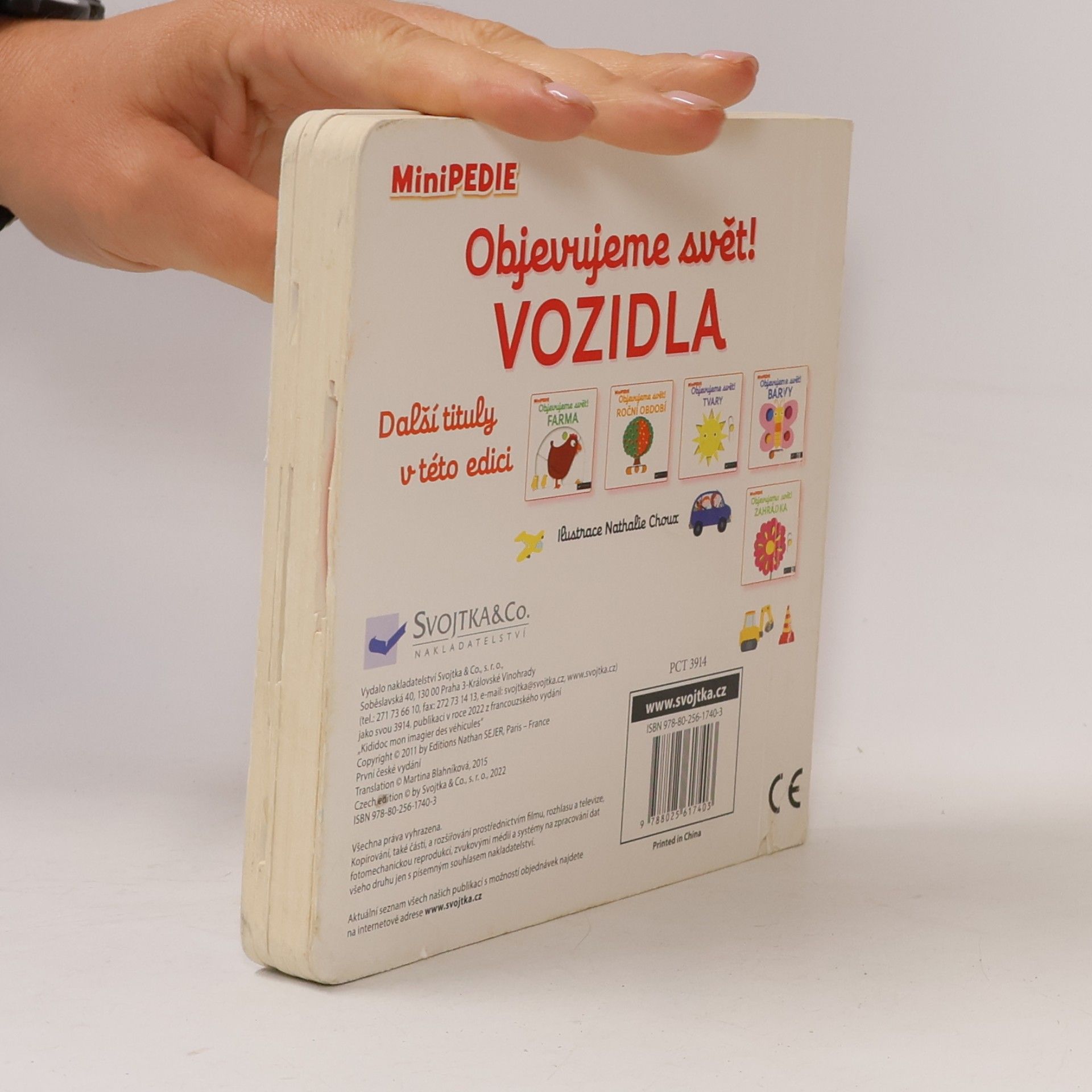 Nathalie Choux Objevujeme svět! Vozidla