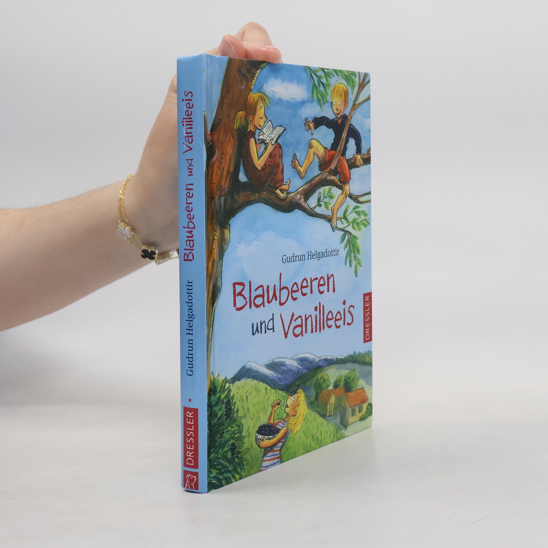 Gudrun Helgadottir Blaubeeren und Vanilleeis