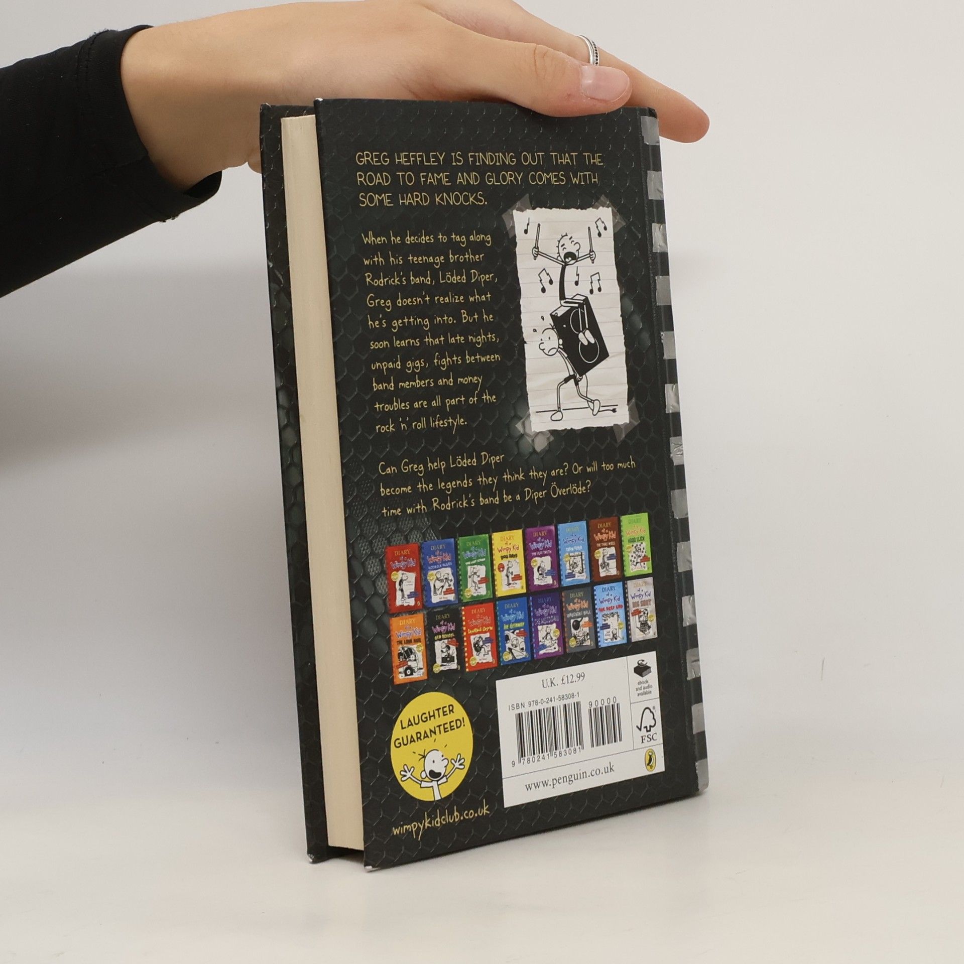 Jeff Kinney Diary of a wimpy kid. Diper Överlöde