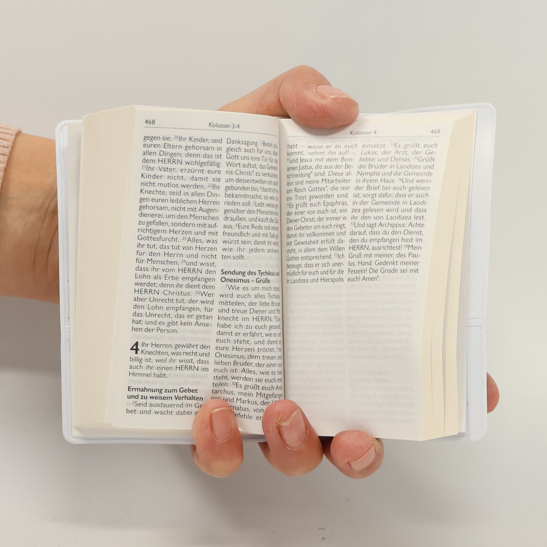 Martin Luther Die Bibel. Neues Testament mit Psalmen & Sprüchen