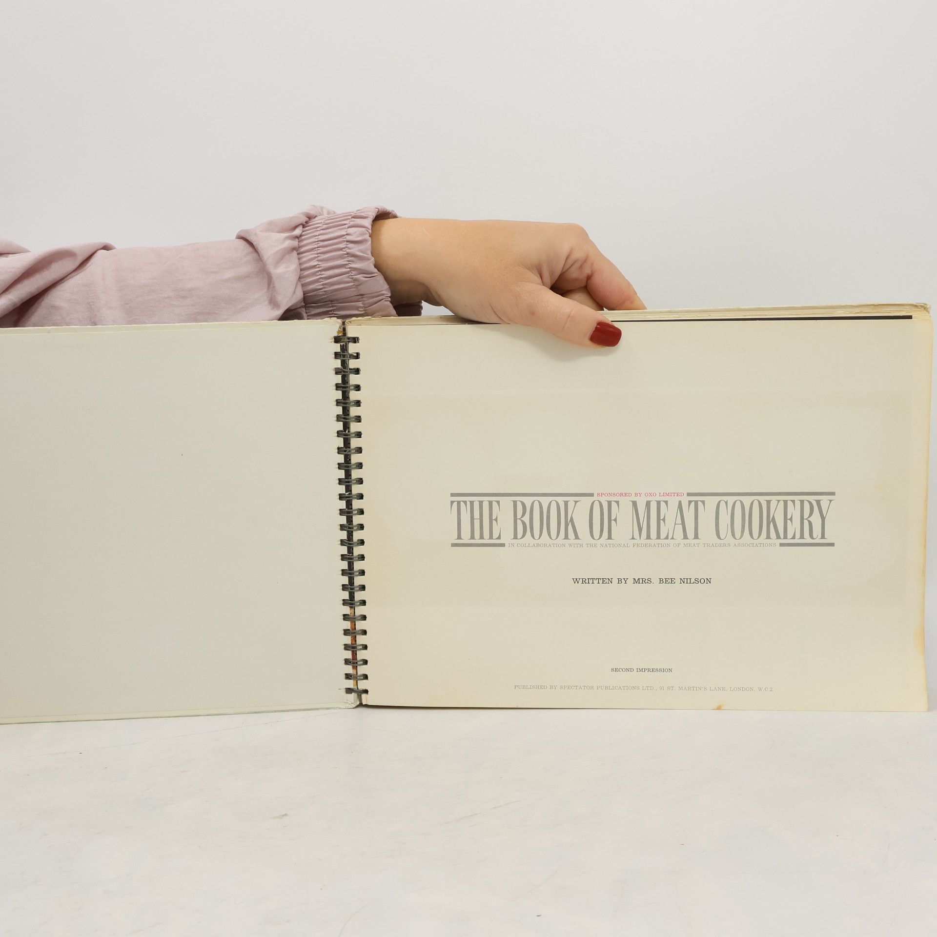 Bee Nilson The Book of Meat Cookery