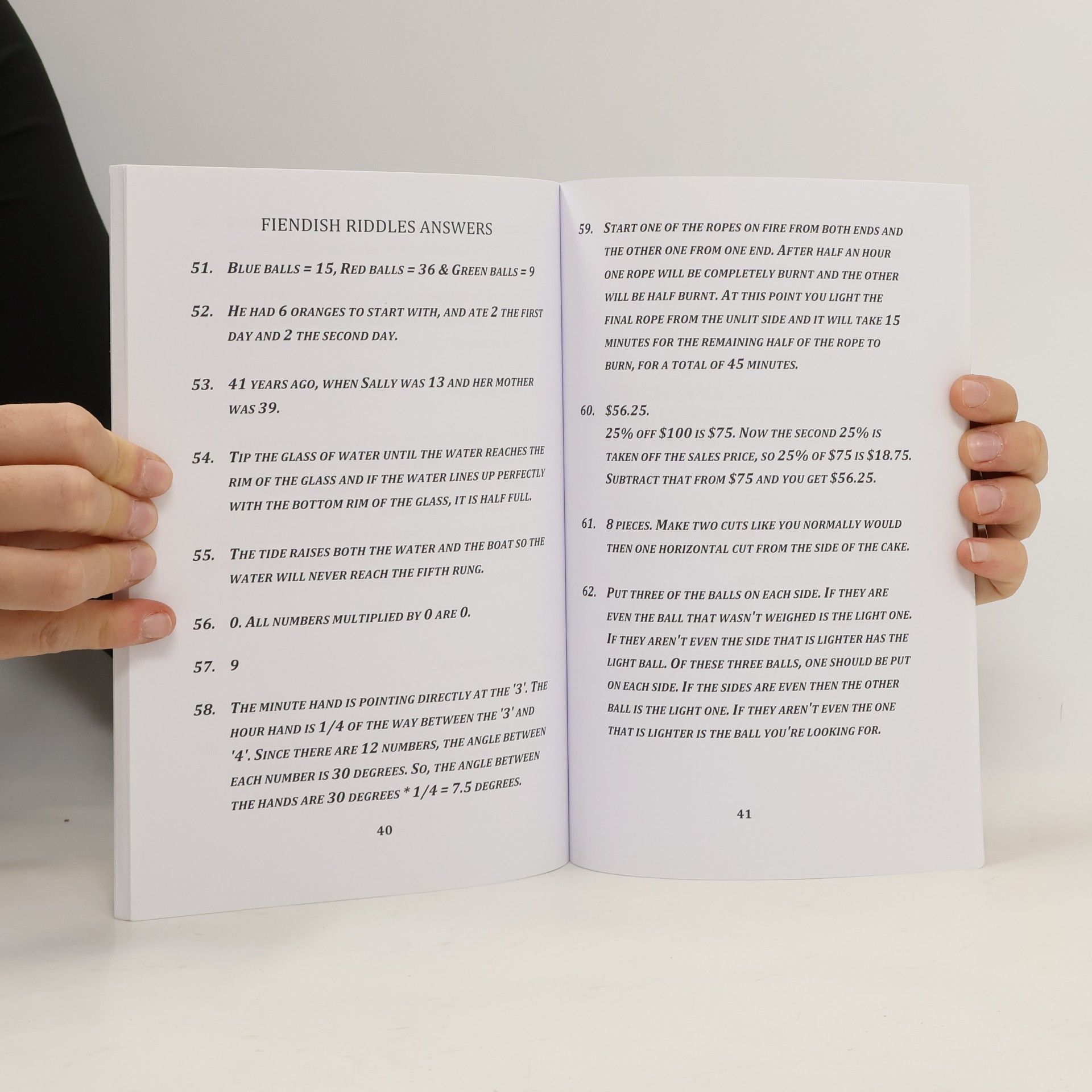 M. Prefontaine Thinking Books for Kids - 2: Math Riddles for Smart Kids