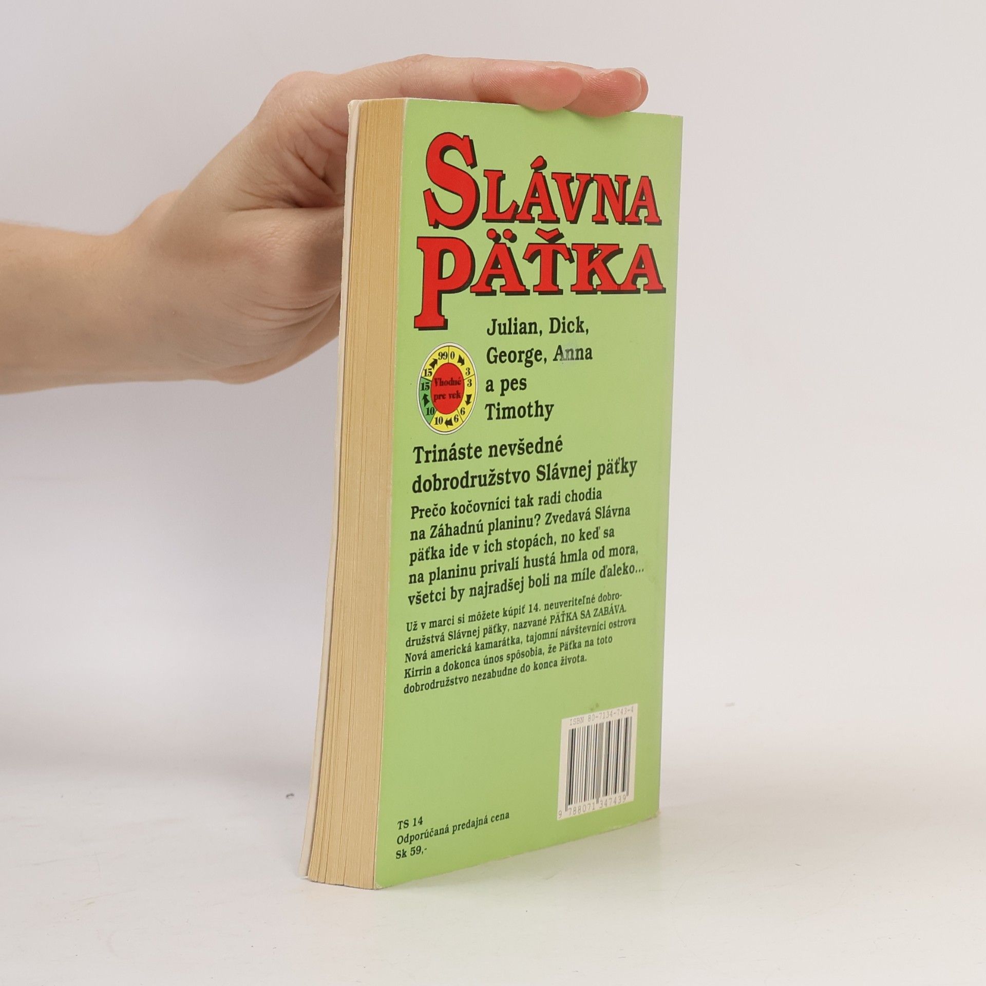 Enid Blyton Päťka na Záhadnej planine