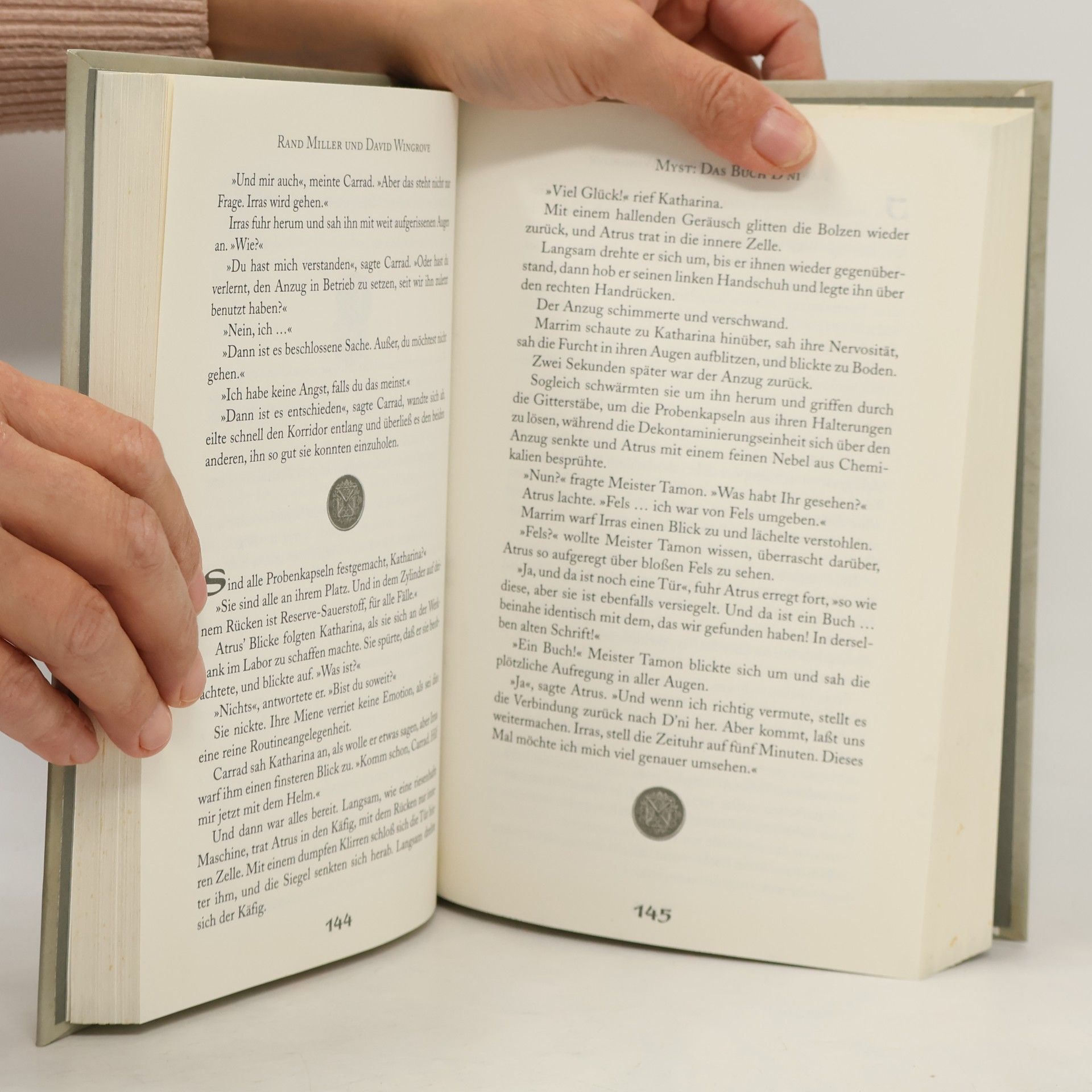 Rand Miller Myst, Das Buch der D'ni. Ins Deutsche übertr. v. Barbara Röhl