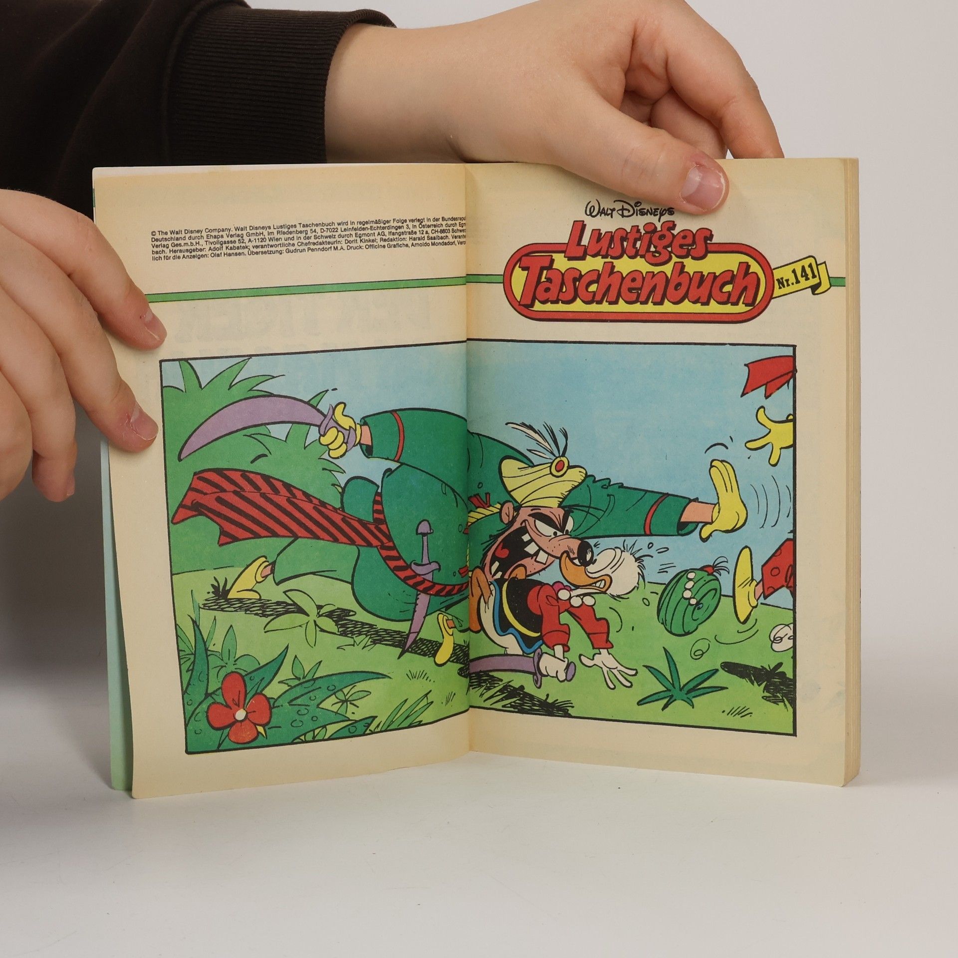 Walt Disney Lustiges Taschenbuch Nr. 141. Der Tiger von Masalia
