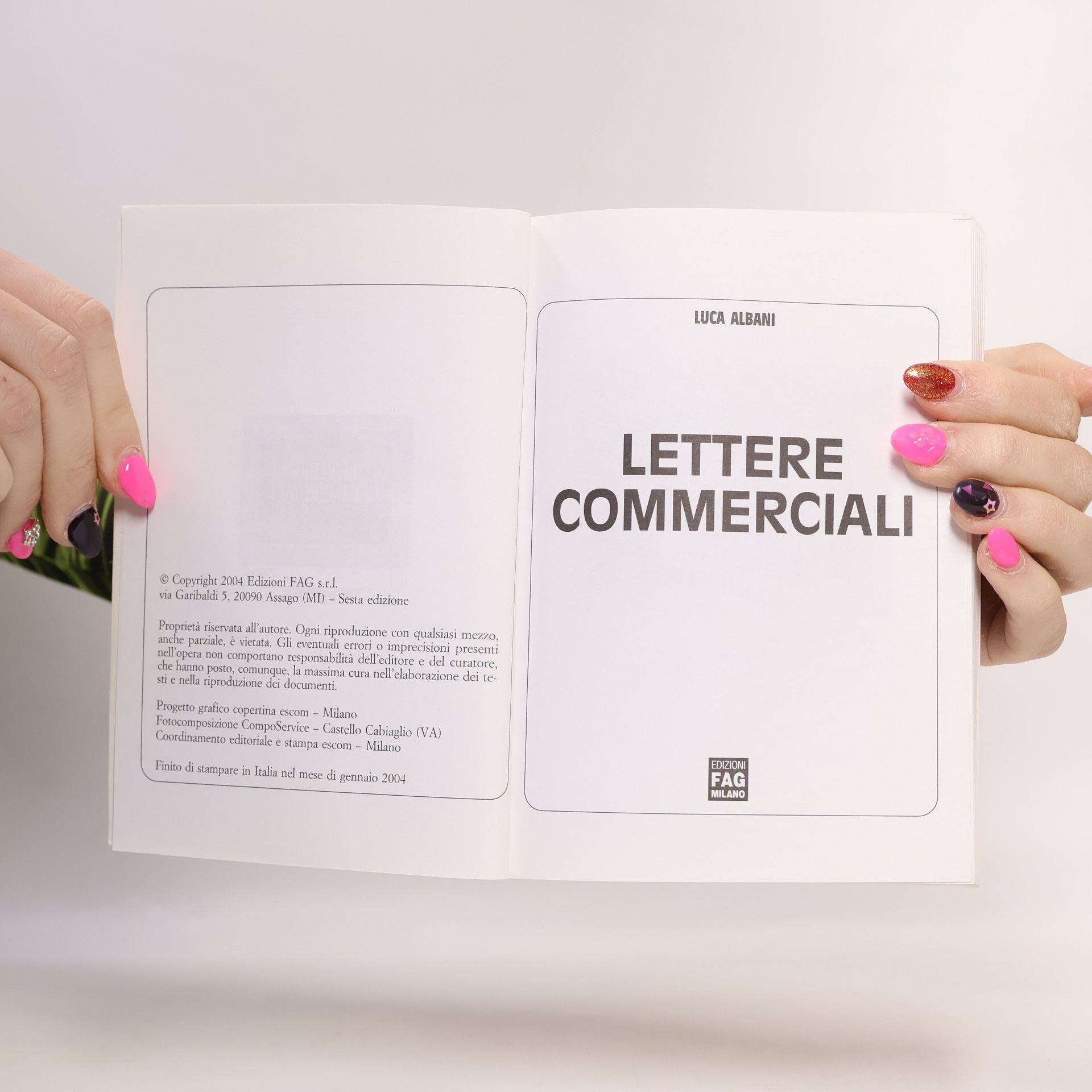 Luca Albani Lettere commerciali