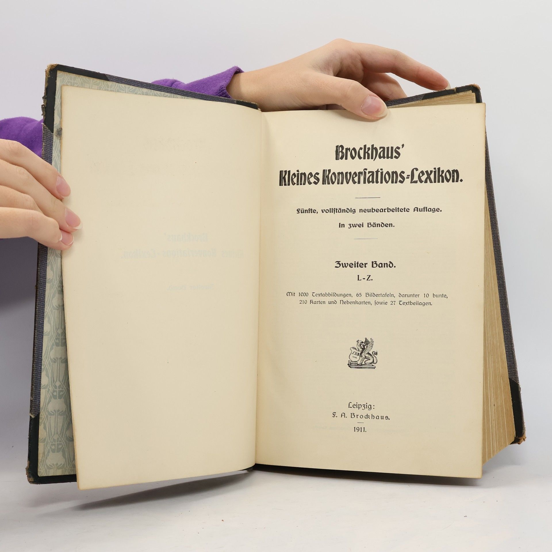 Autorenkollektiv Brockhaus Kleines Konversations-Lexikon L-Z