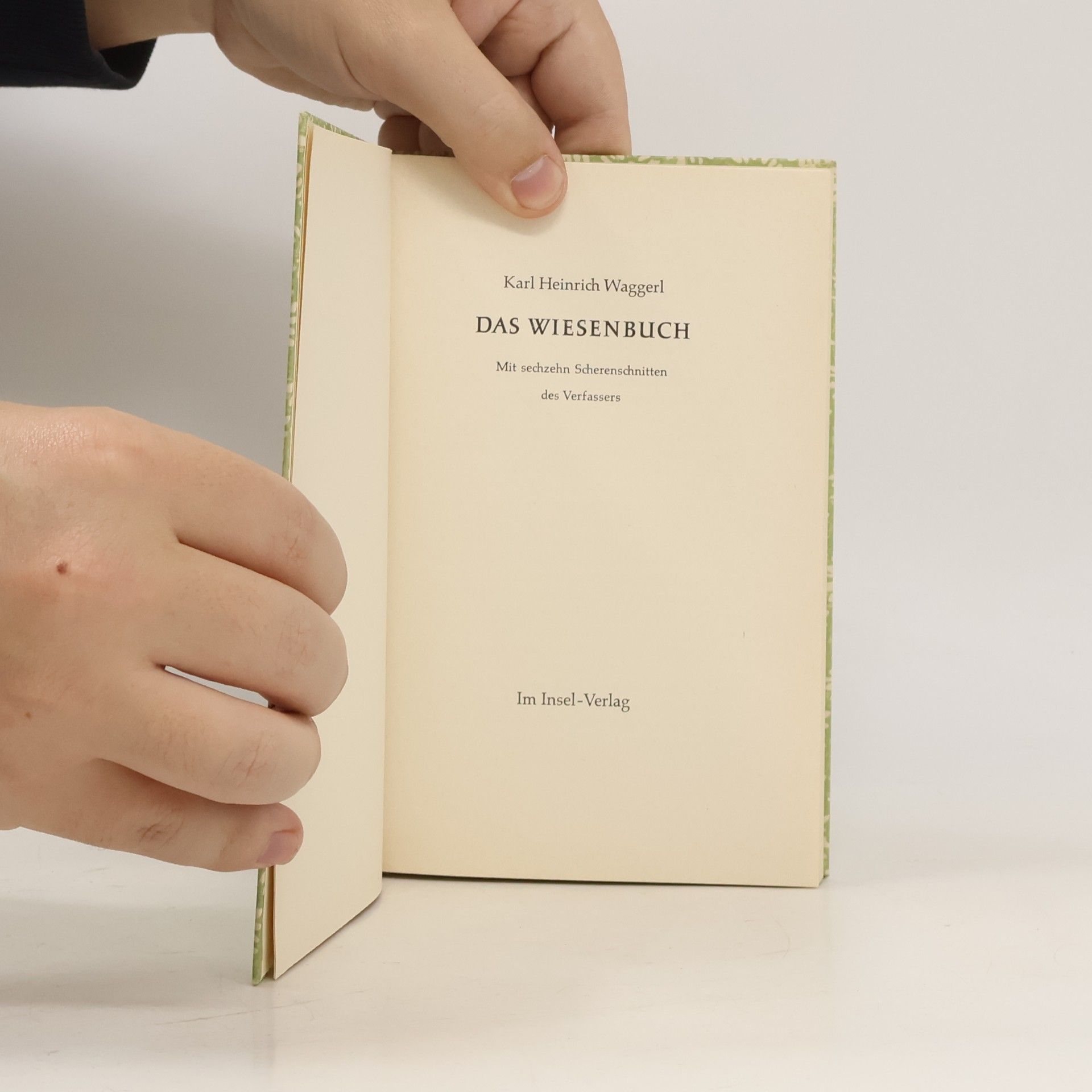 Karl Heinrich Waggerl Das Wiesenbuch