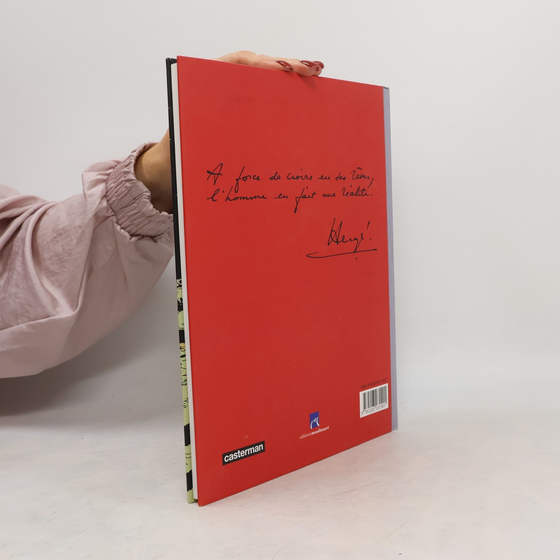 Hergé Tintin et la Lune - Double album + 16 pages d'archives
