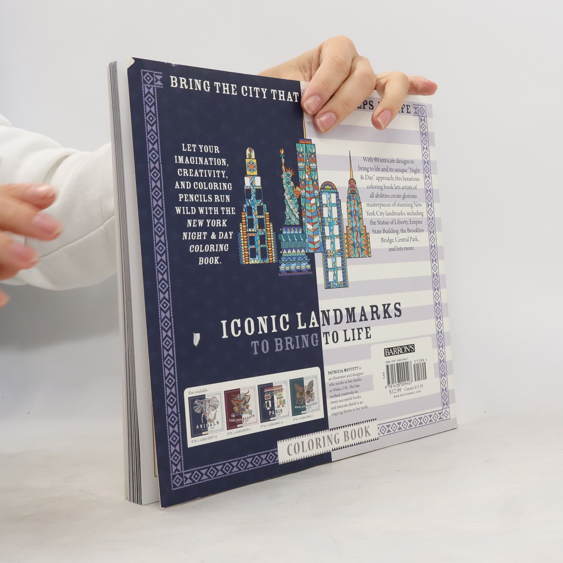 Patricia Moffett New York - Night & Day : coloring book