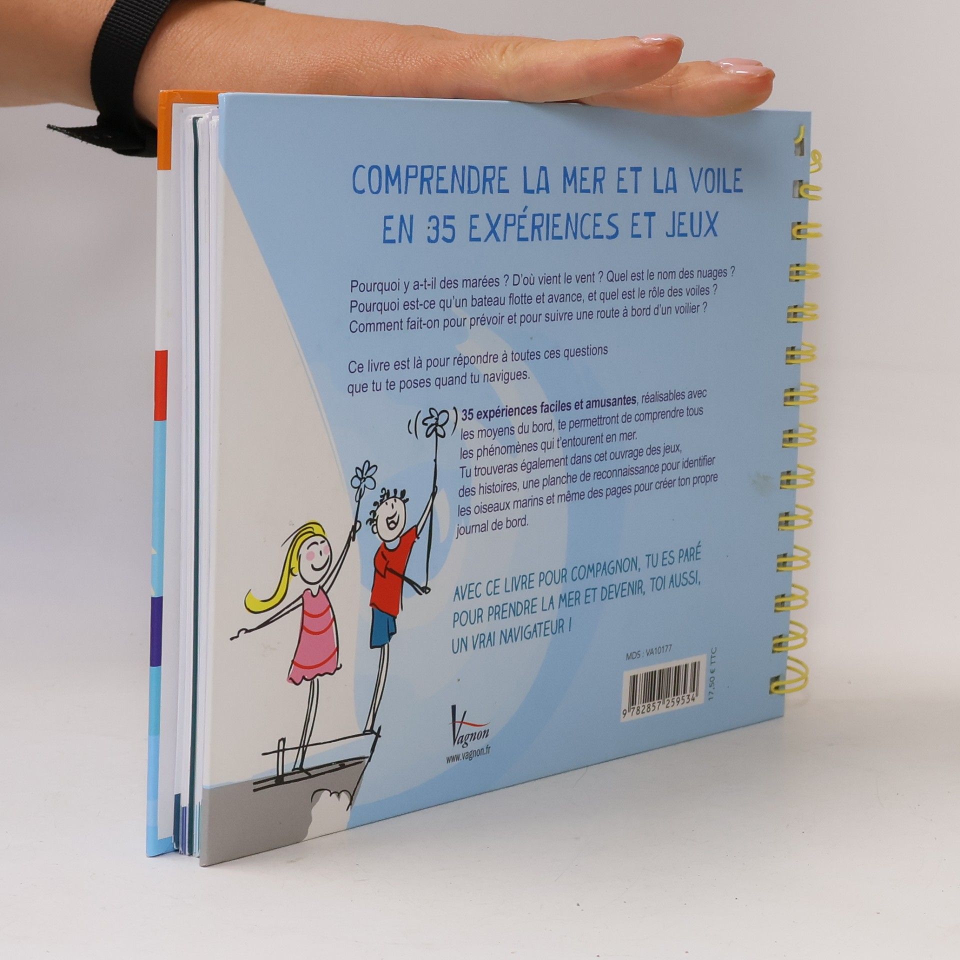 Claire de Nomazy Comprendre la mer et la voile en 35 expériences et jeux