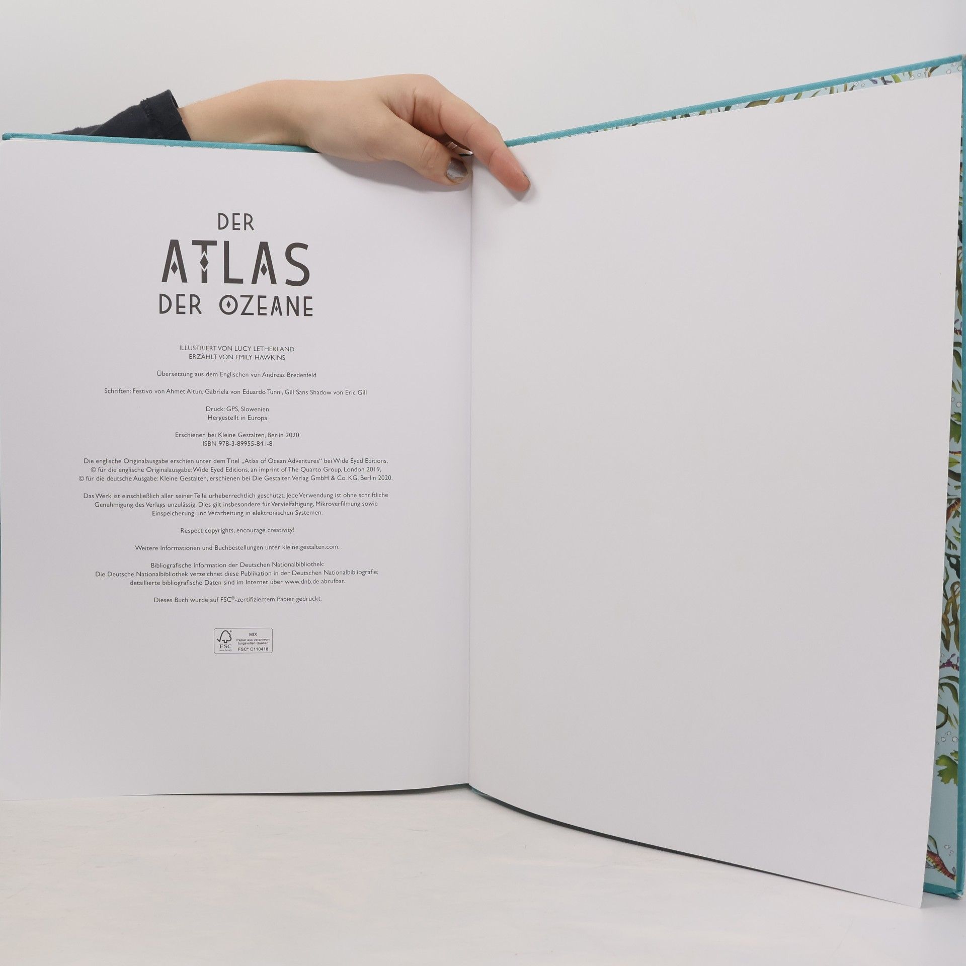 Emily Hawkins Der Atlas der Ozeane