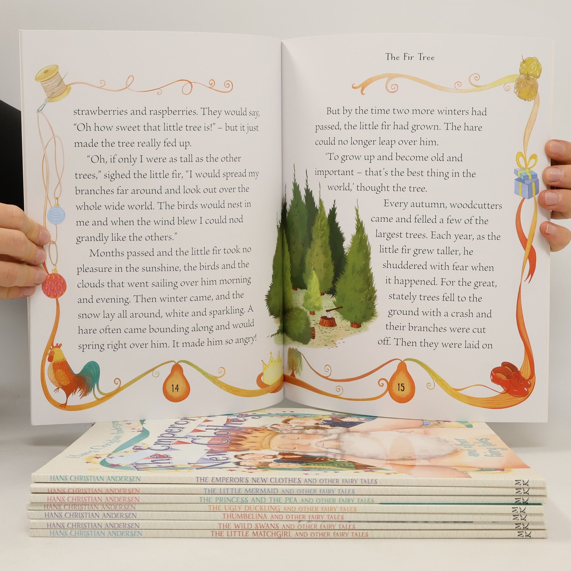 Hans Christian Andersen Fairy Tales 8-book Set