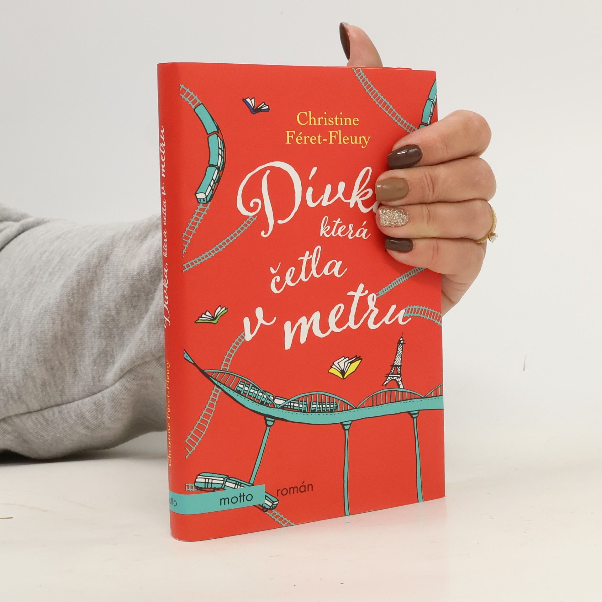 Christine Féret-Fleury Dívka, která četla v metru