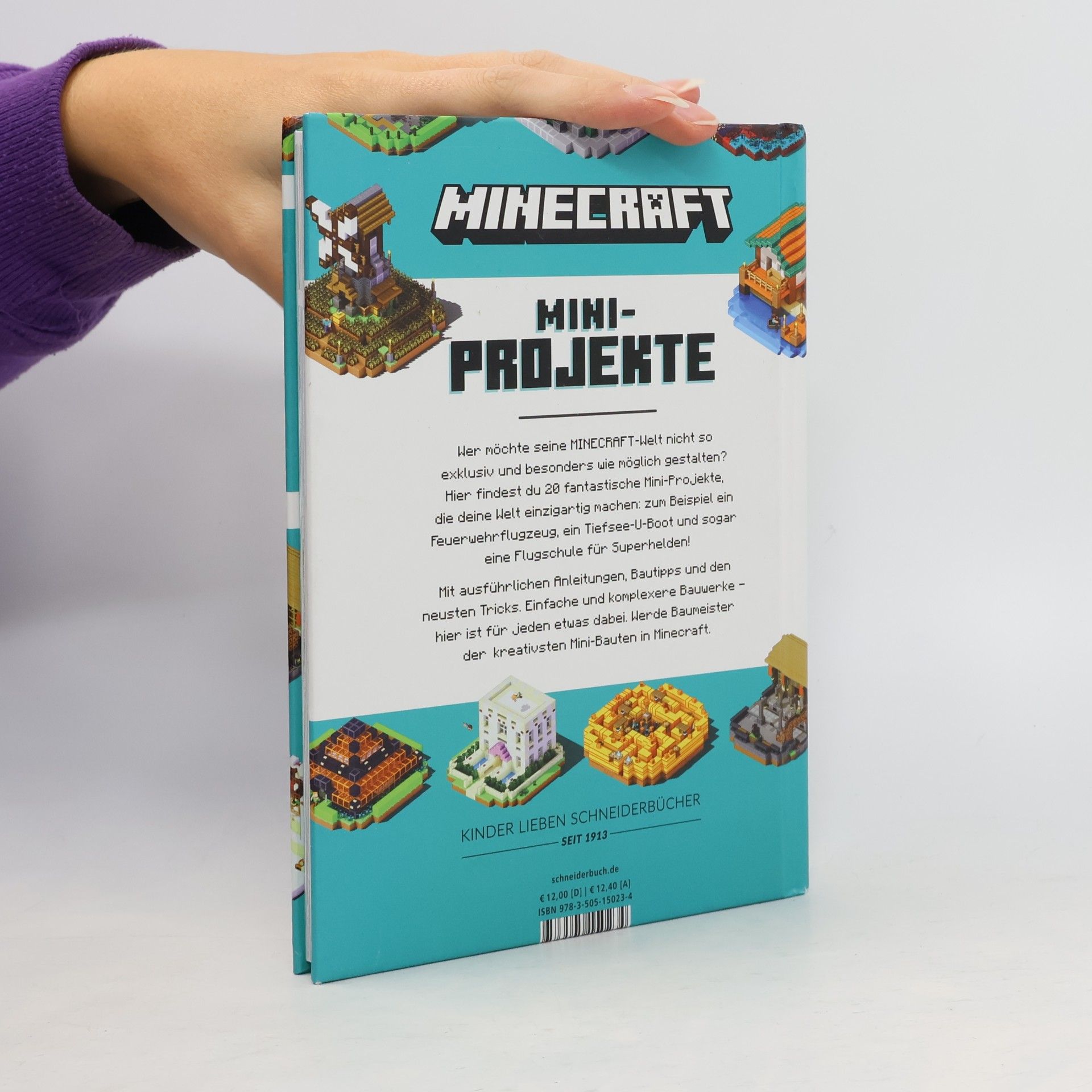 Thomas McBrien Minecraft Mini-Projekte. Über 20 exklusive Bauanleitungen