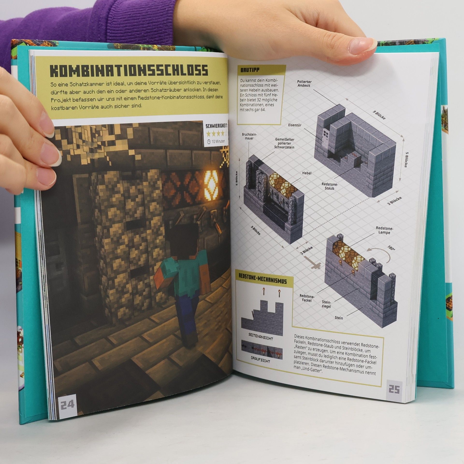 Thomas McBrien Minecraft Mini-Projekte. Über 20 exklusive Bauanleitungen