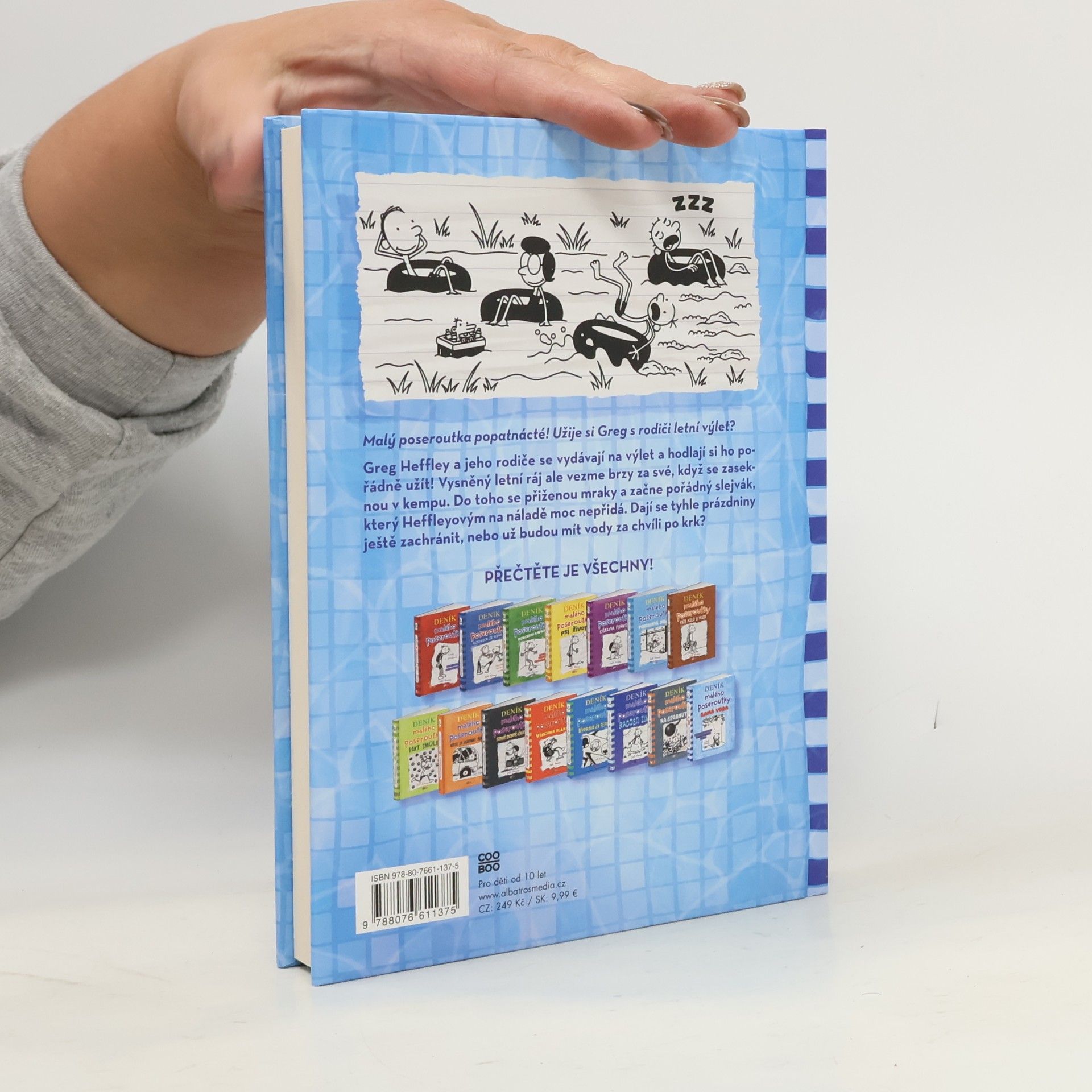 Jeff Kinney Deník malého poseroutky 15. Samá voda
