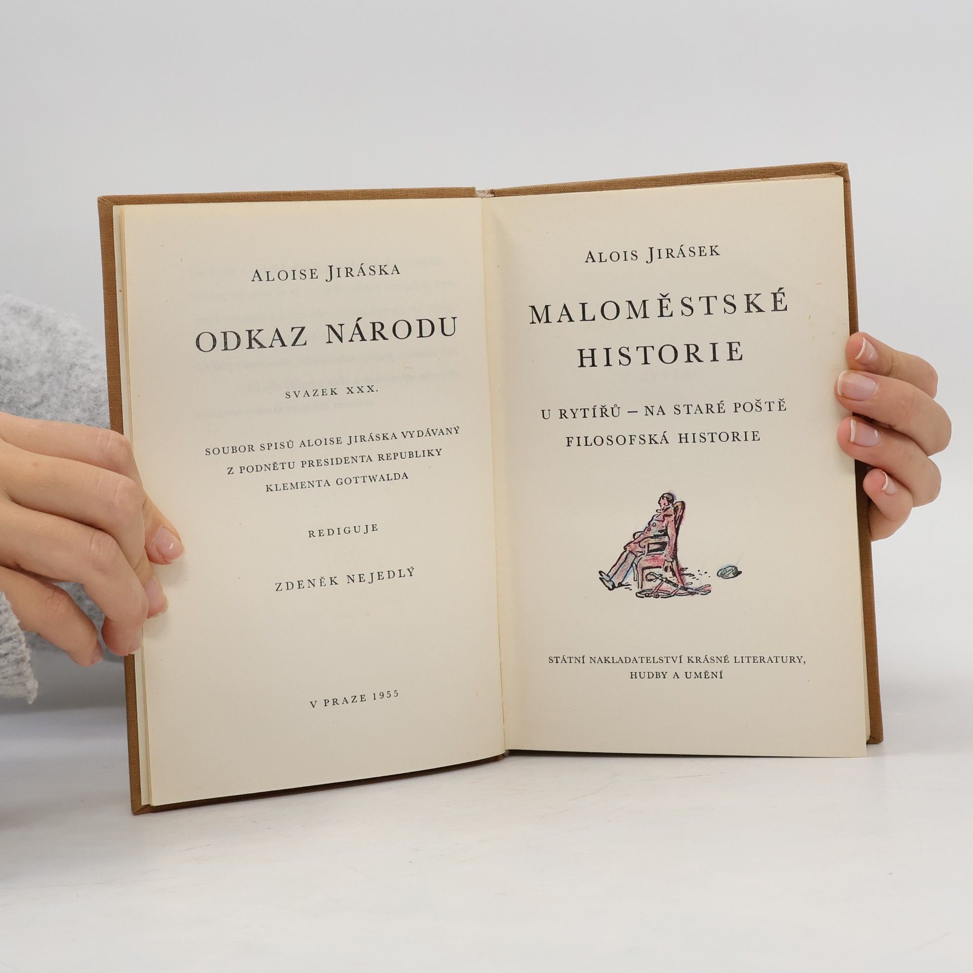 Alois Jirásek Maloměstské historie