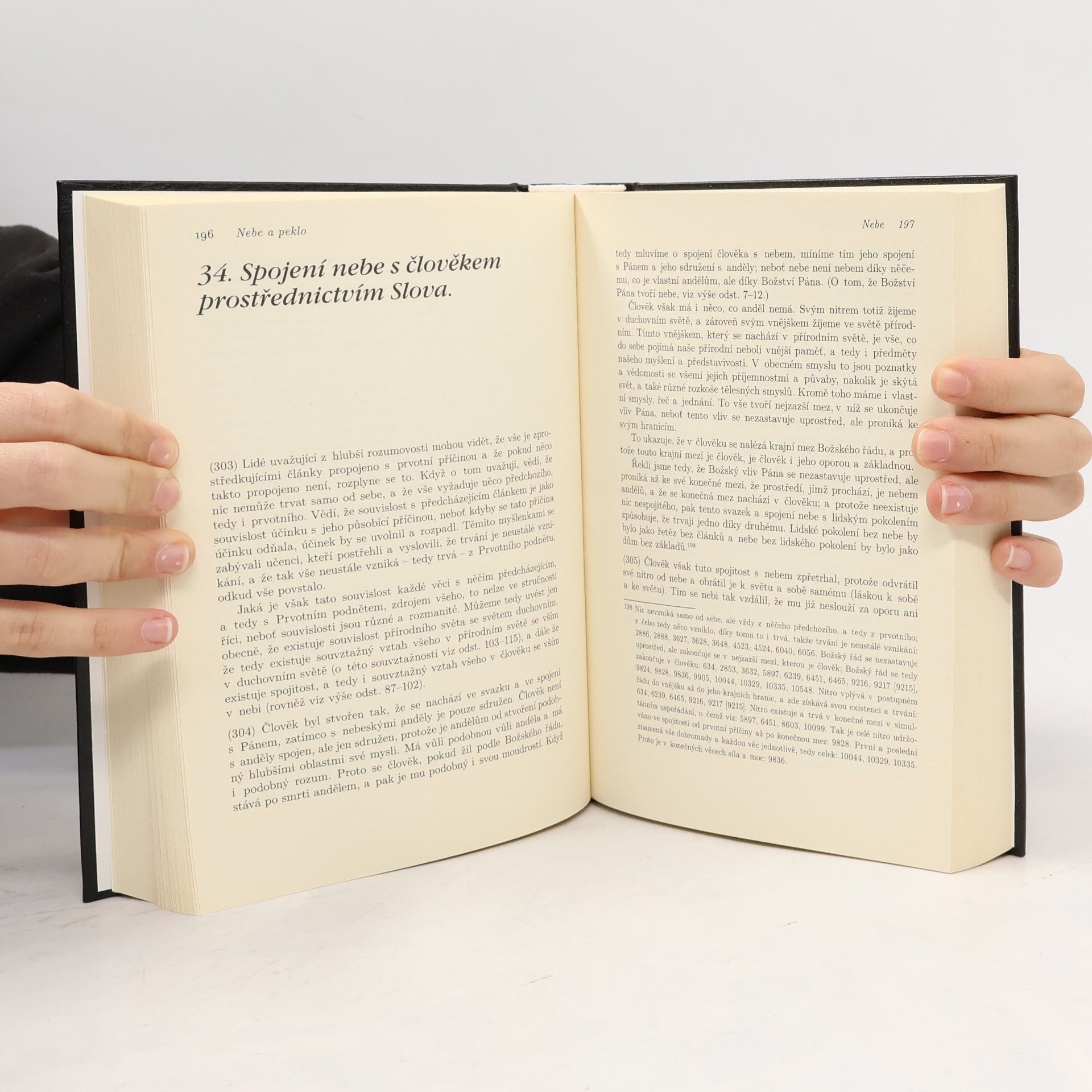 Emanuel Swedenborg Nebe a peklo
