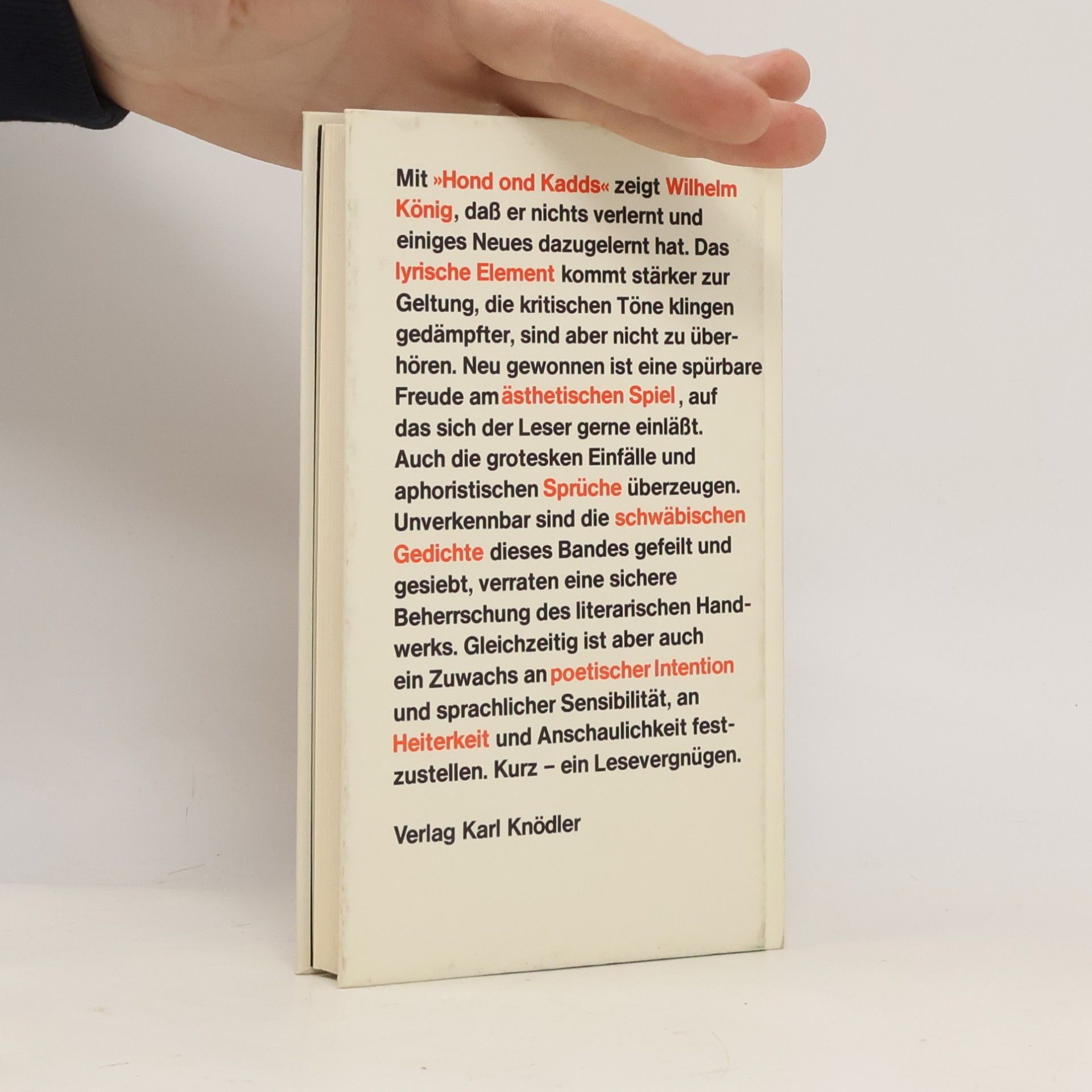 Wilhelm König Hond ond Kadds