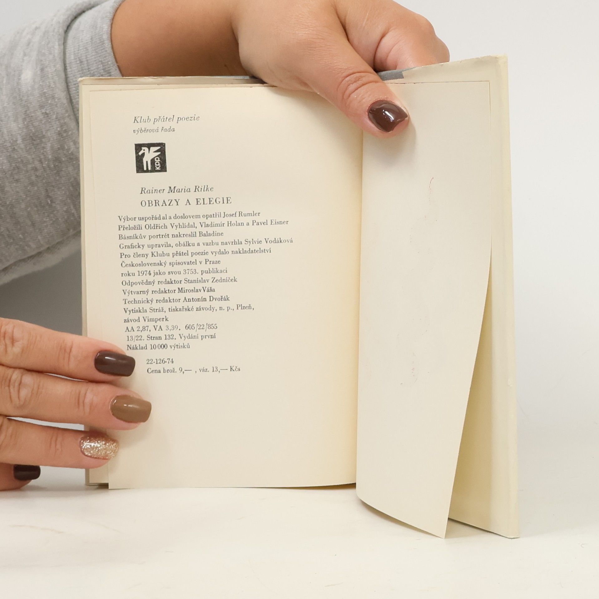 Rainer Maria Rilke Obrazy a elegie