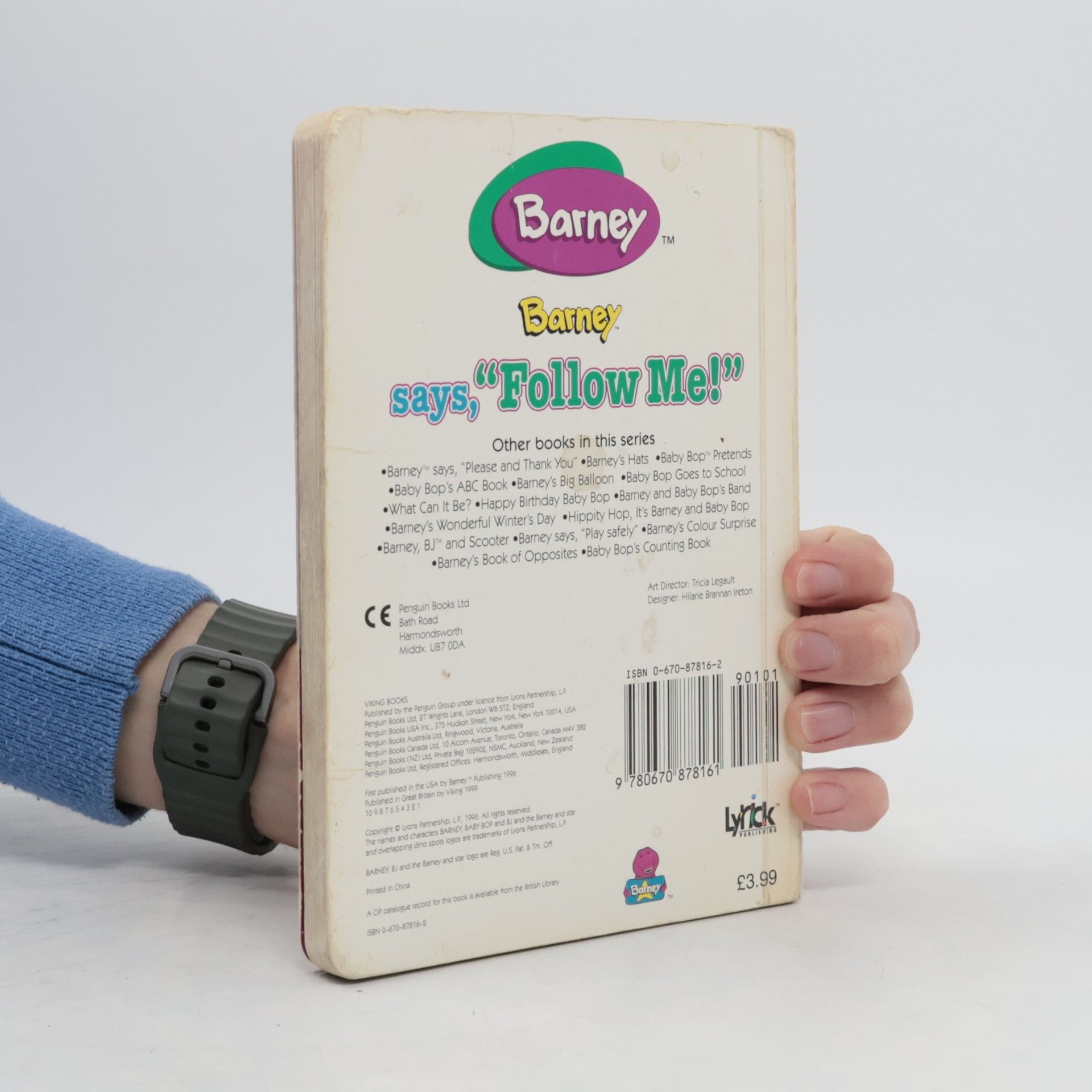 Margie Larsen Barney Says, Follow Me!