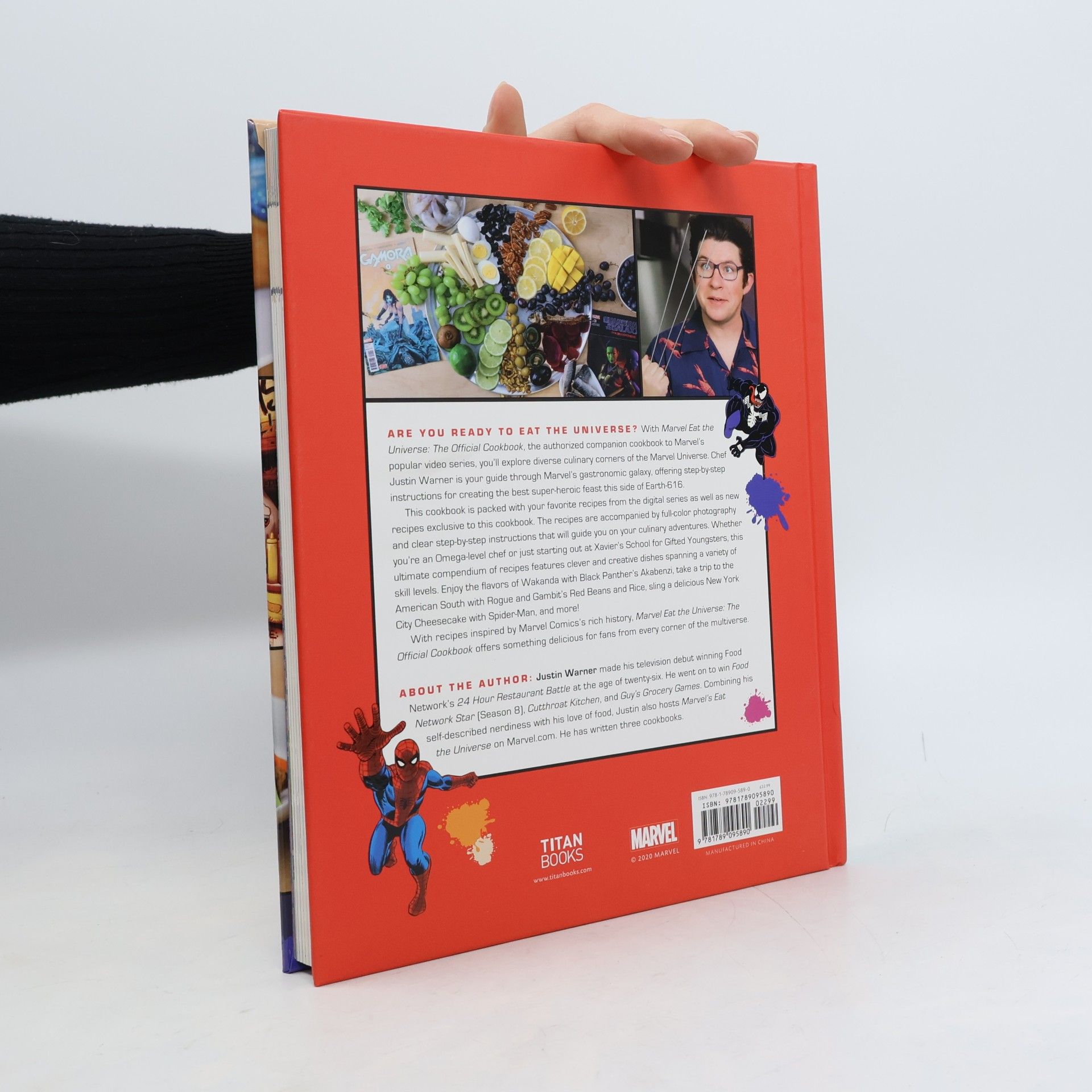 Justin Warner Marvel Eat the Universe: The Official Cookbook
