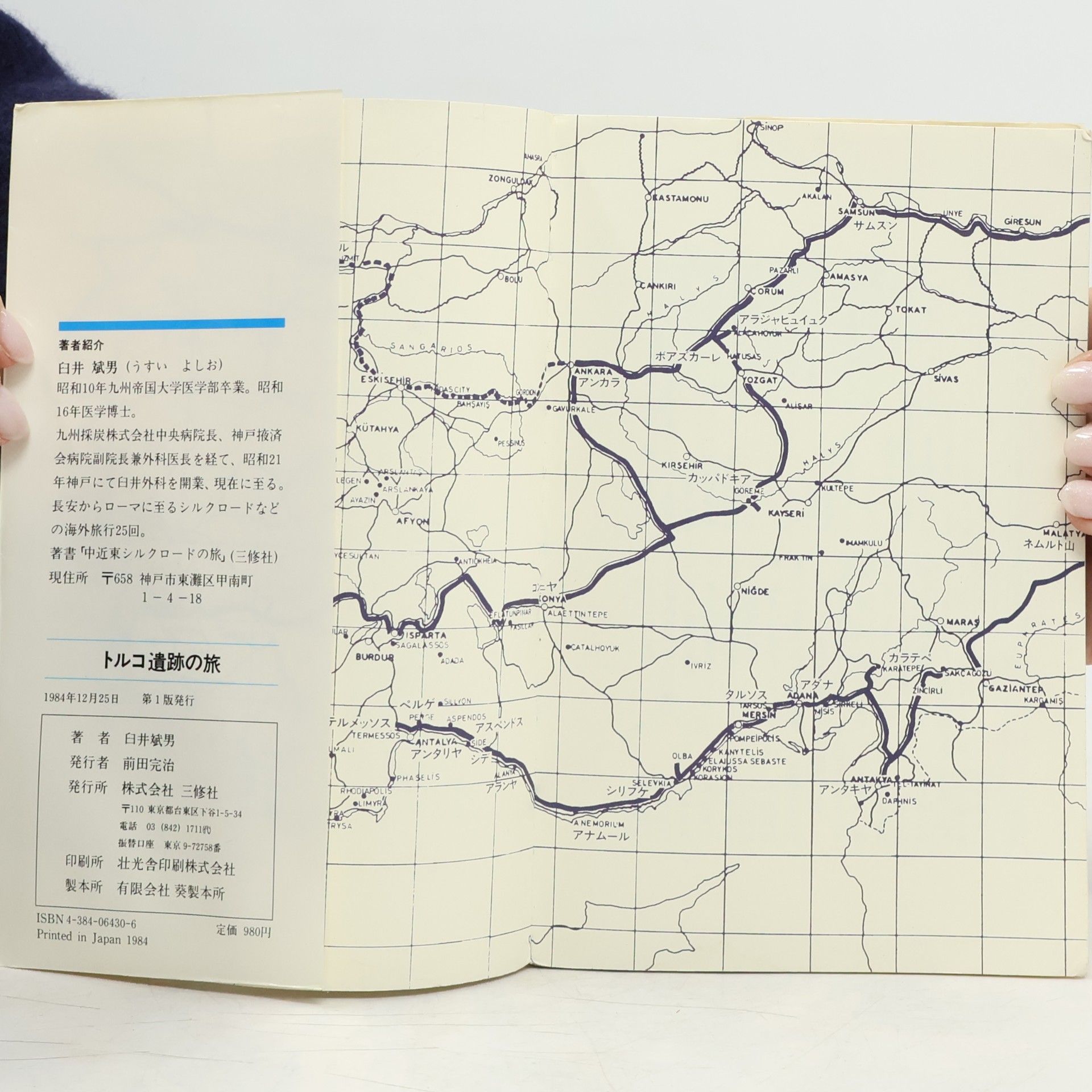 臼井斌男 トルコ遺跡の旅
