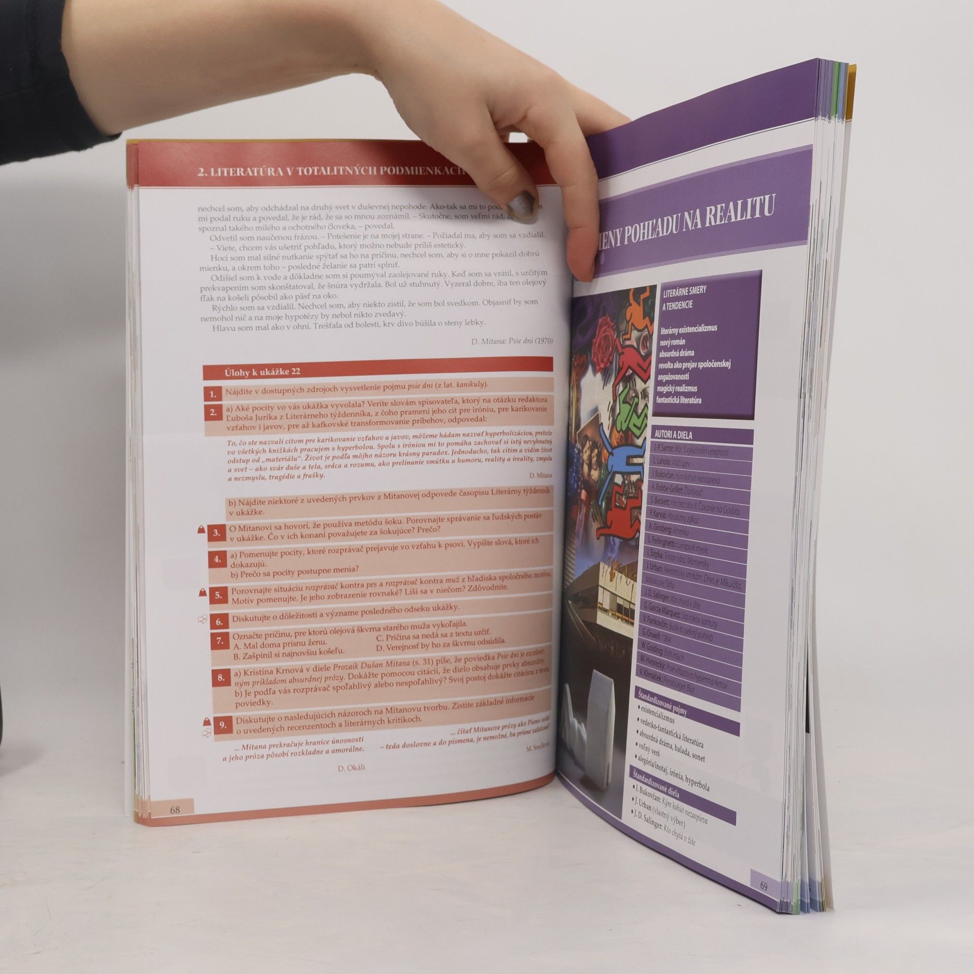 Kolektiv autorů Literatúra pre stredné školy IV