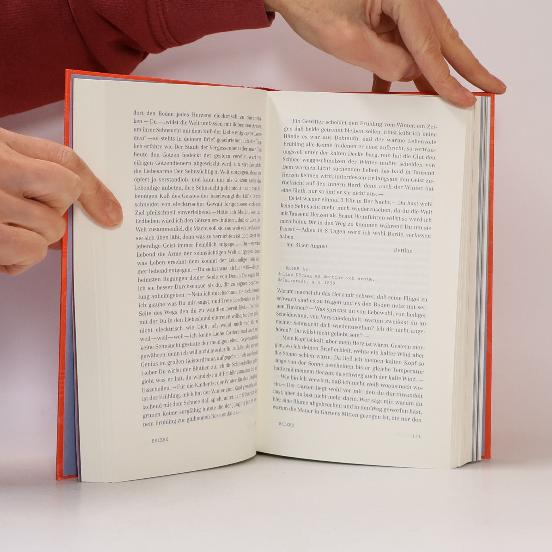 Bettina von Arnim Die Andere Bibliothek - 413: Letzte Liebe - Das unbekannte Briefbuch