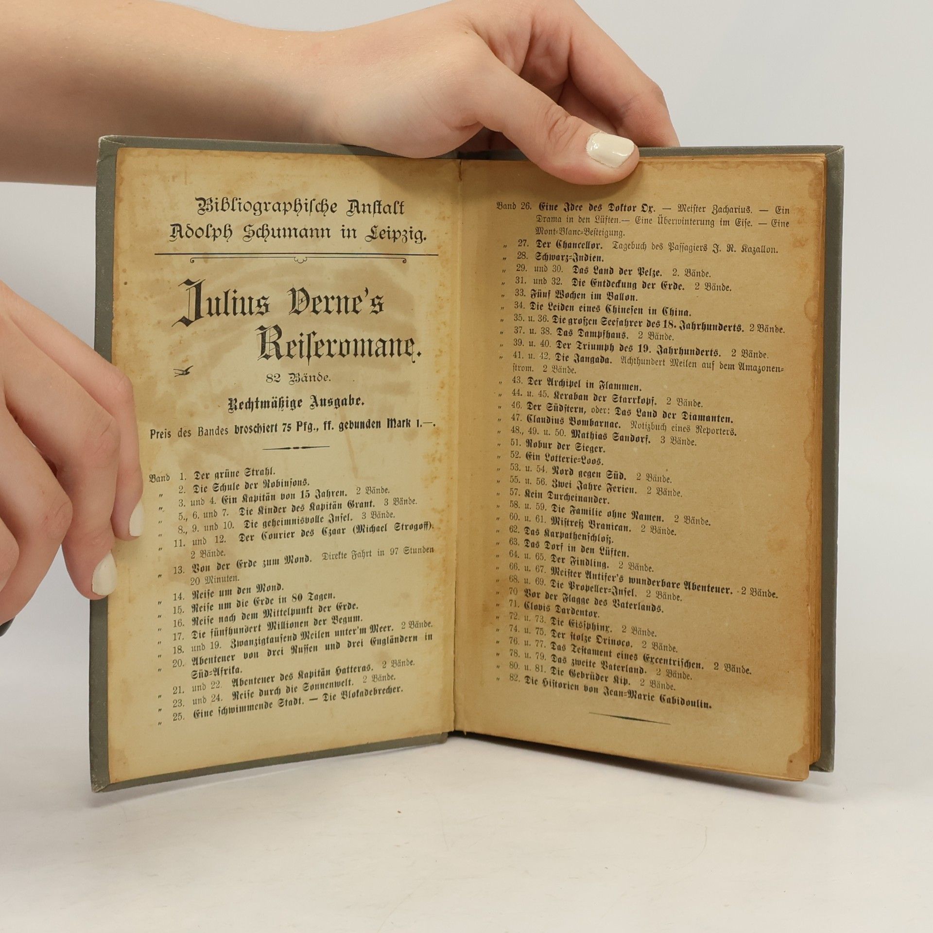 Julius Verne Meister Antifer's wunderbare Abenteuer