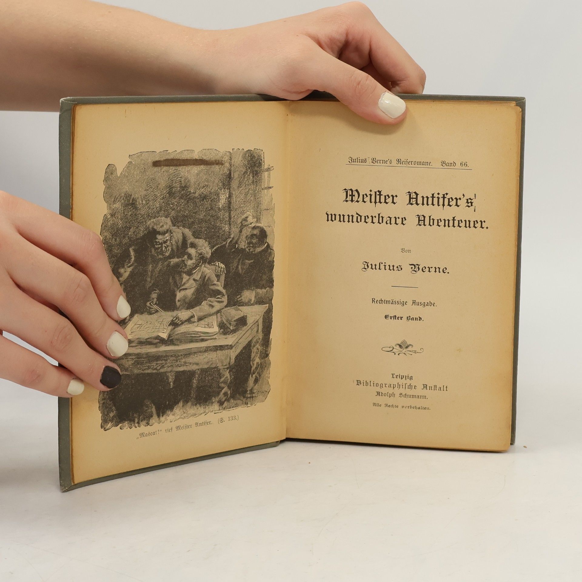 Julius Verne Meister Antifer's wunderbare Abenteuer