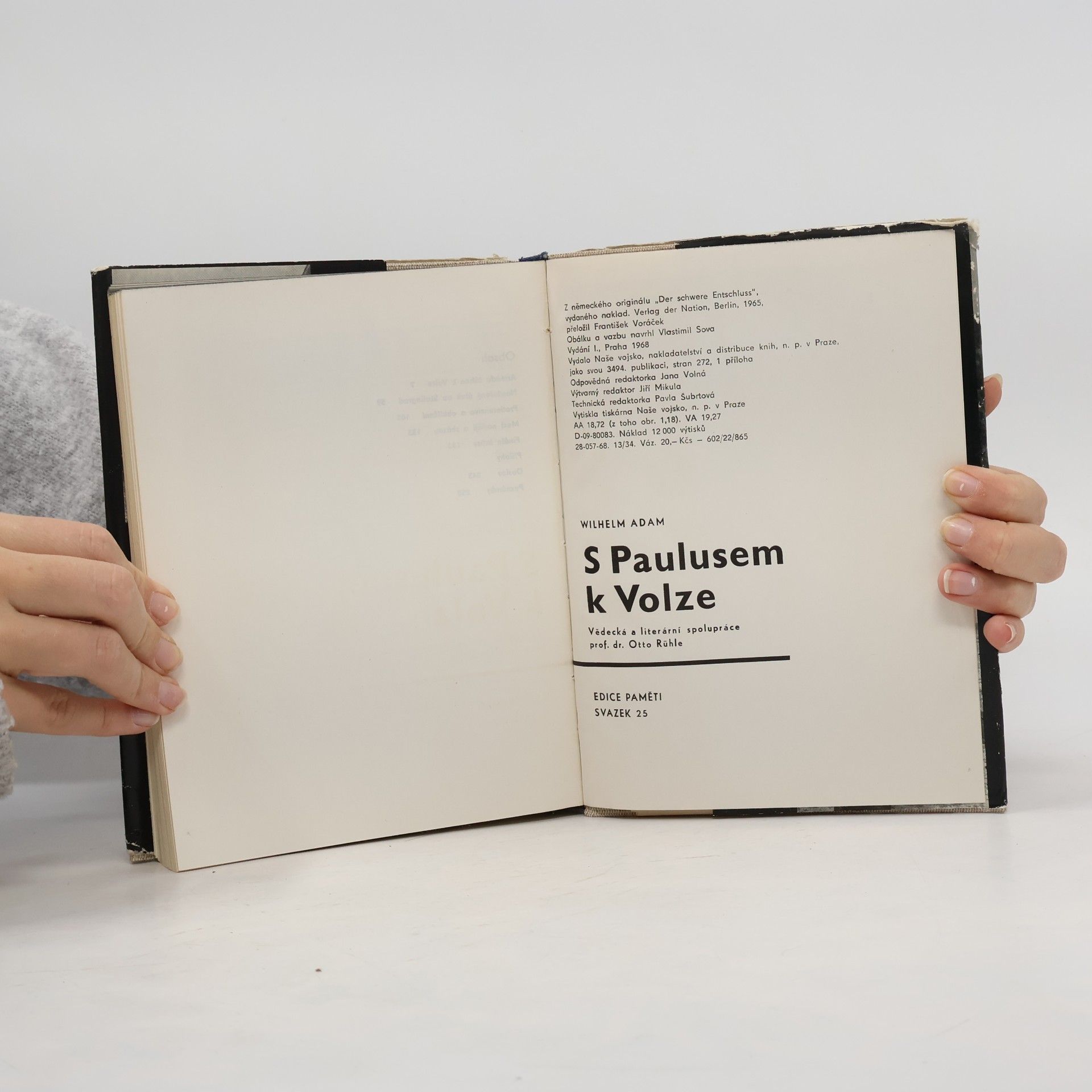 Wilhelm Adam S Paulusem k Volze