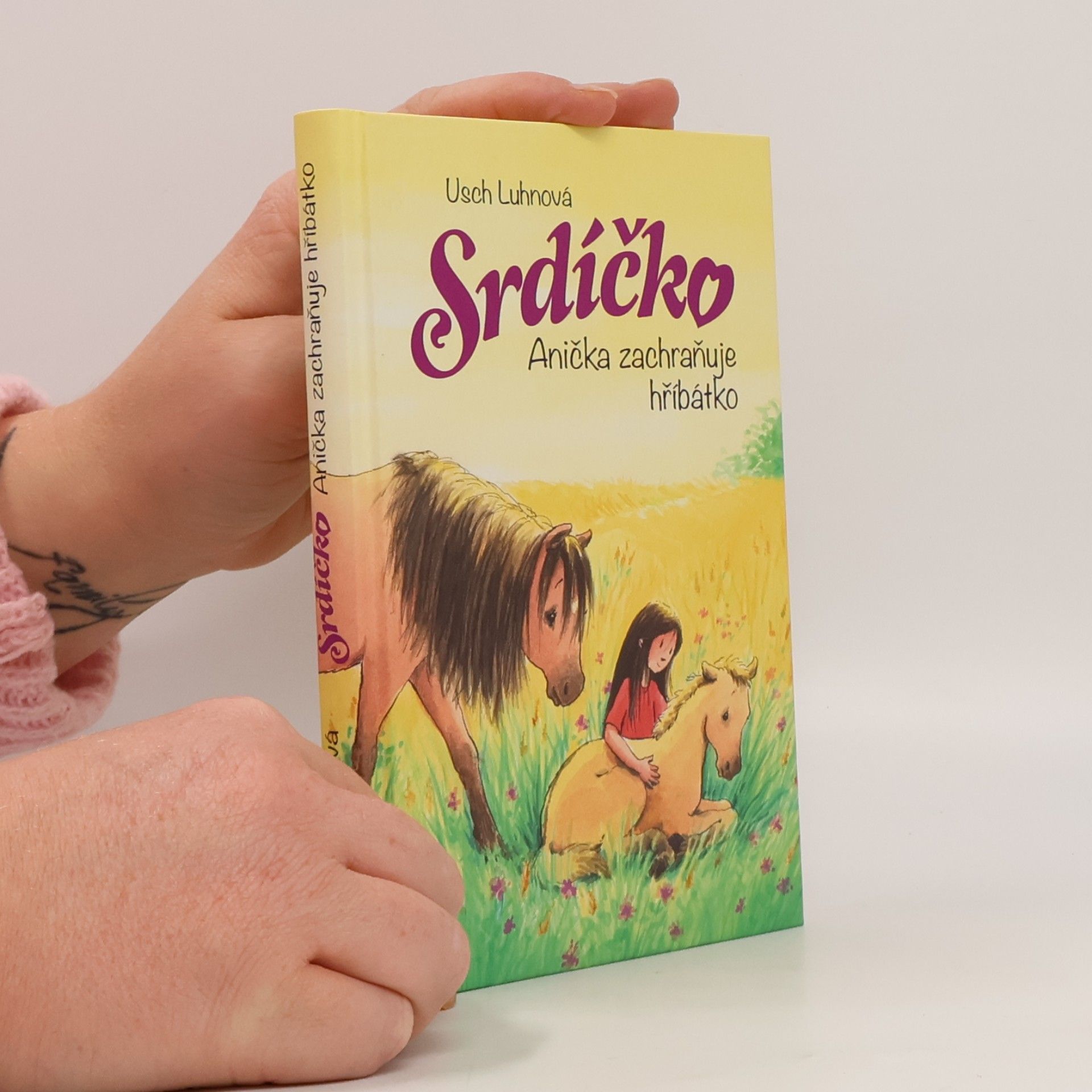 Usch Luhn Srdíčko - Anička zachraňuje hříbátko