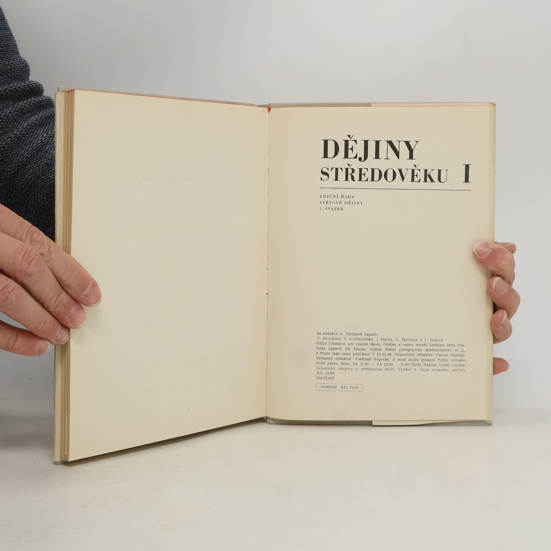 Alice Teichova Dějiny středověku I.-II.