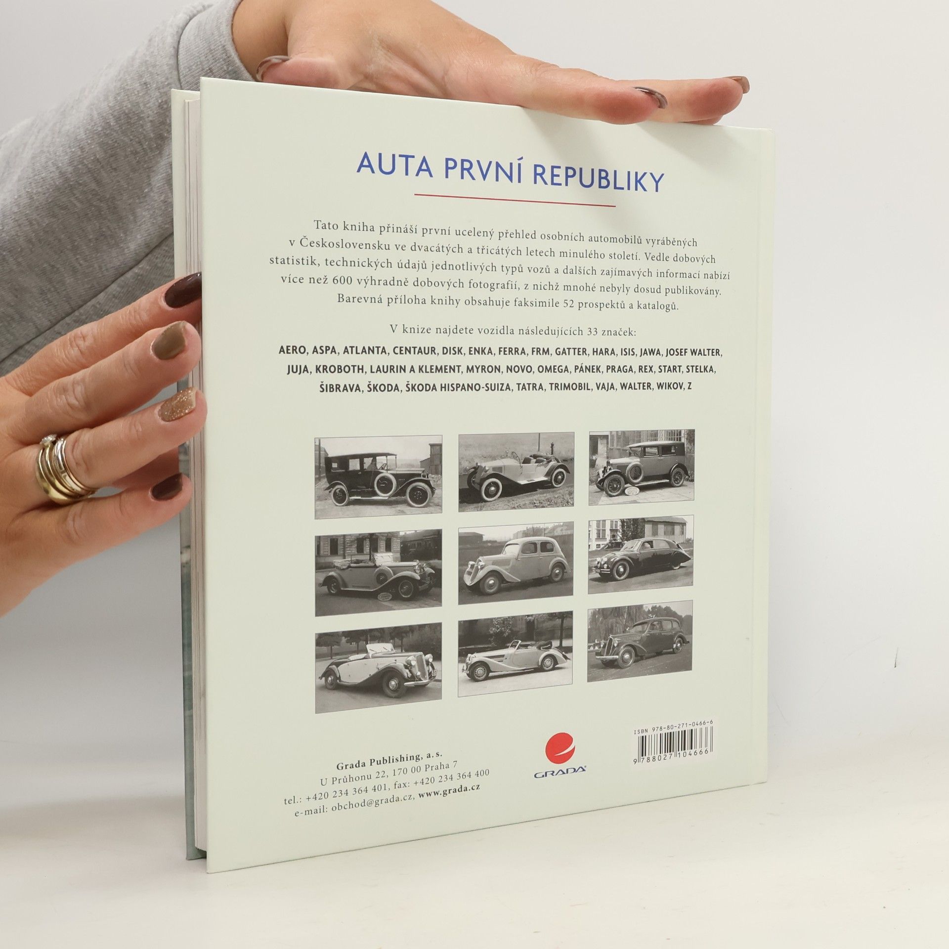Jan Tuček Auta první republiky 1918-1938