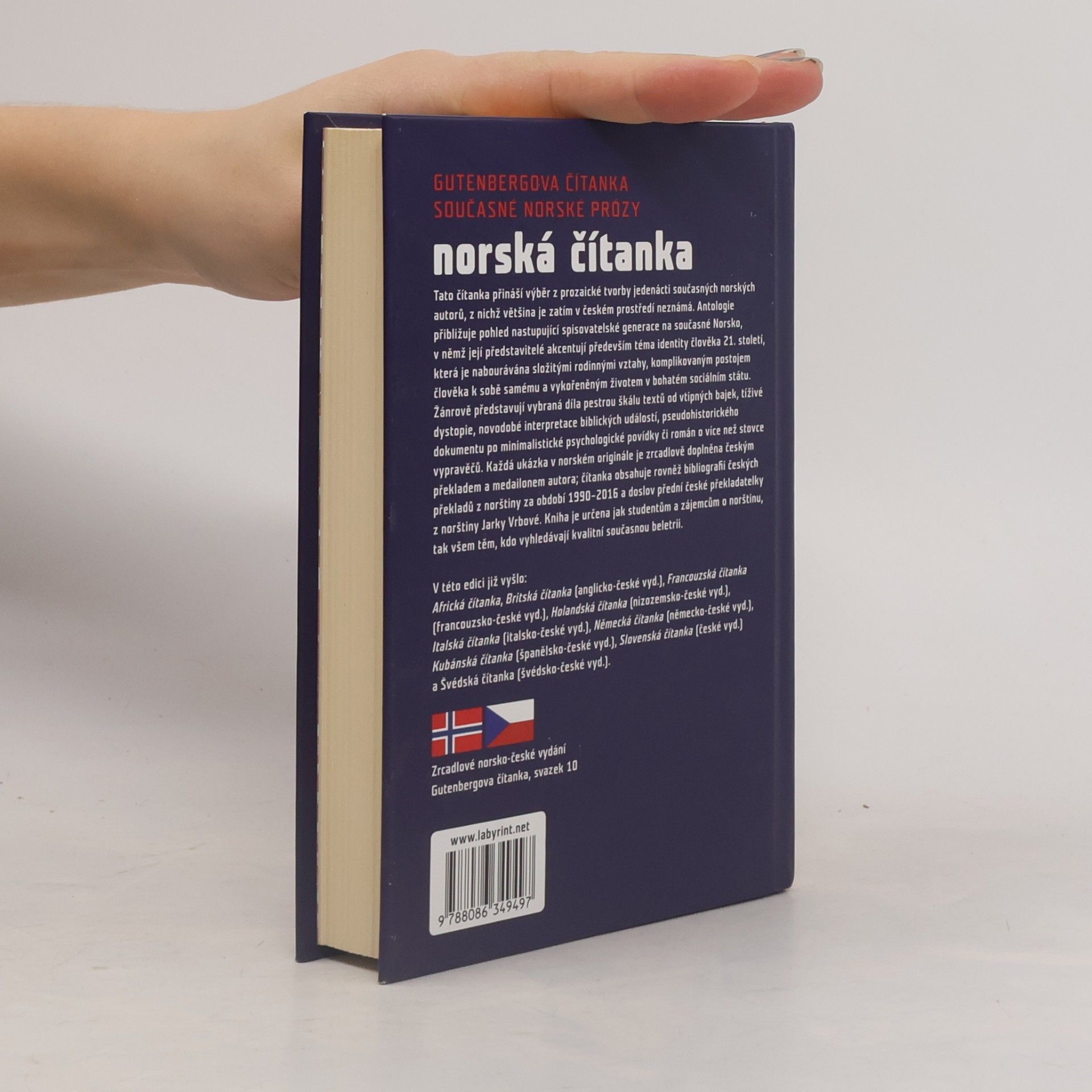 Kolektív autorov Norská čítanka. Gutenbergova čítanka současné norské prózy