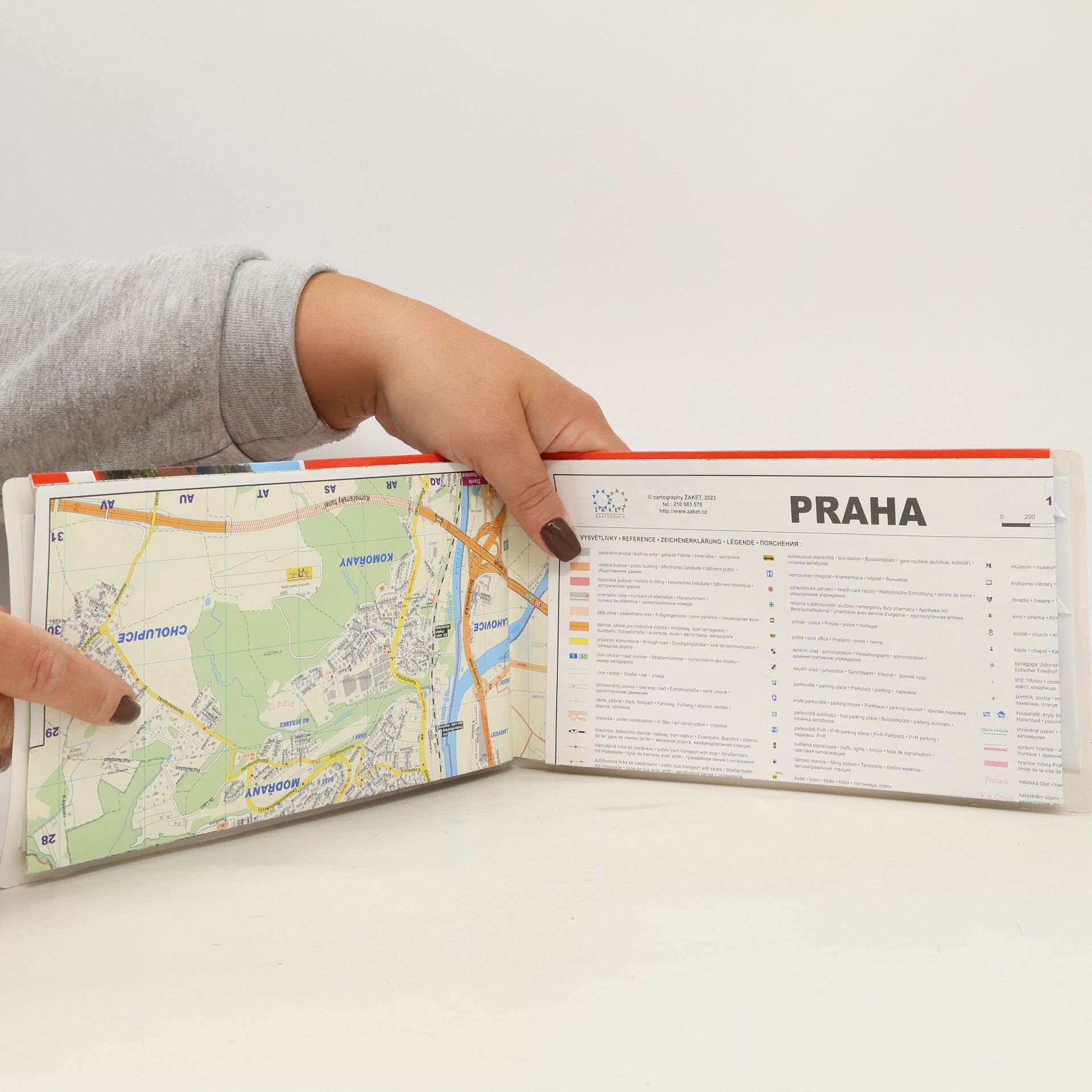 Kolektiv autorů Praha plán města